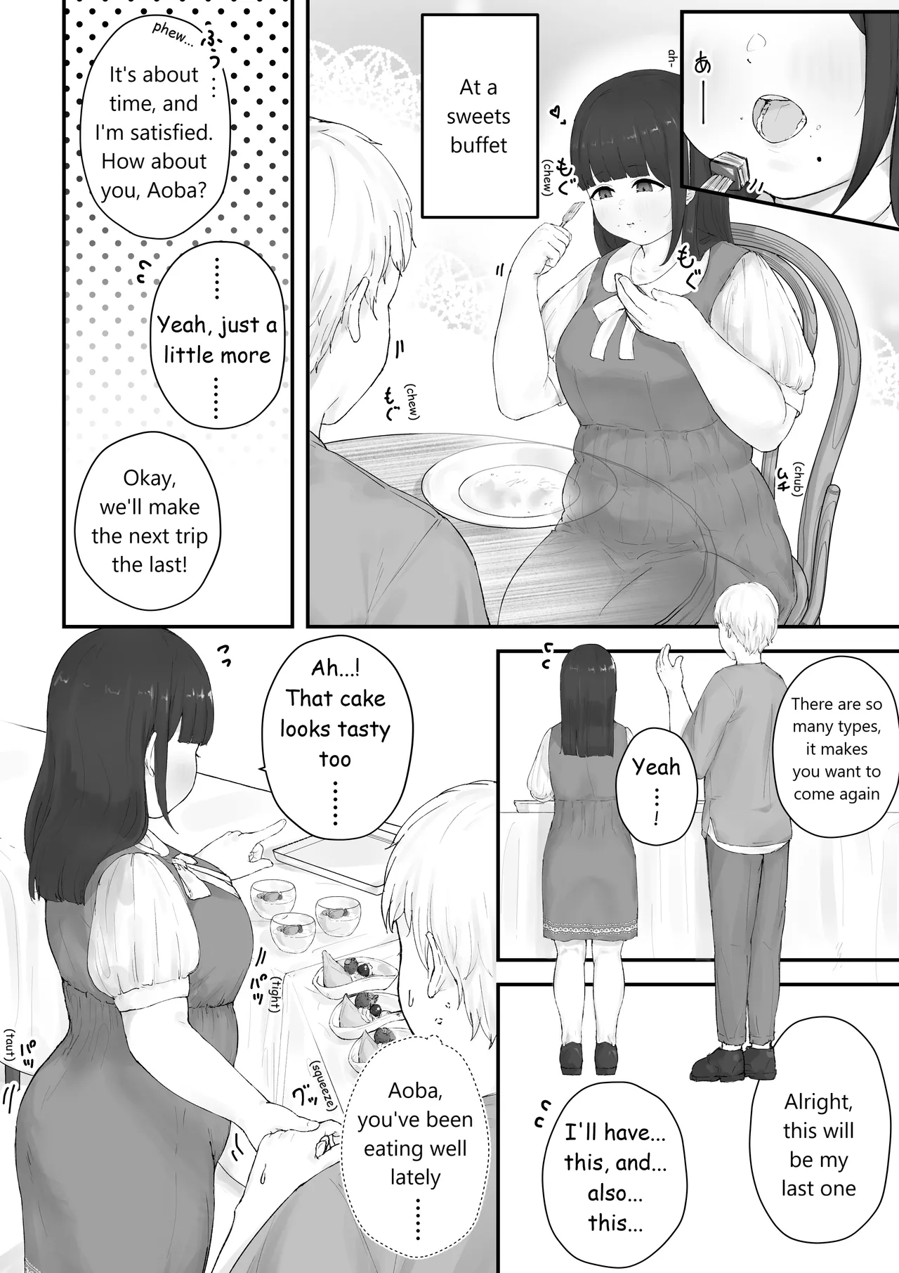 Aoba's Weight Gain Chapter 1 - page 9