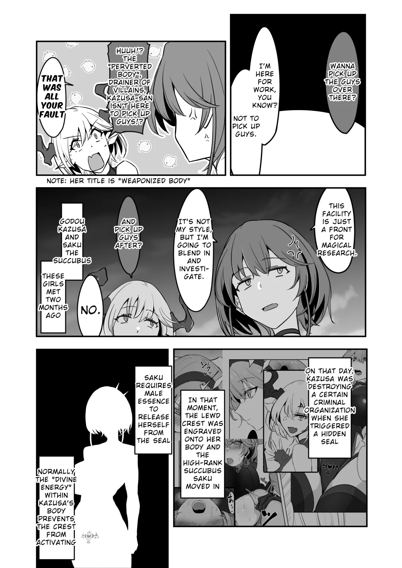 Godou Kazusa Inmon o Kizamareru 2 Chapter 1 - page 3