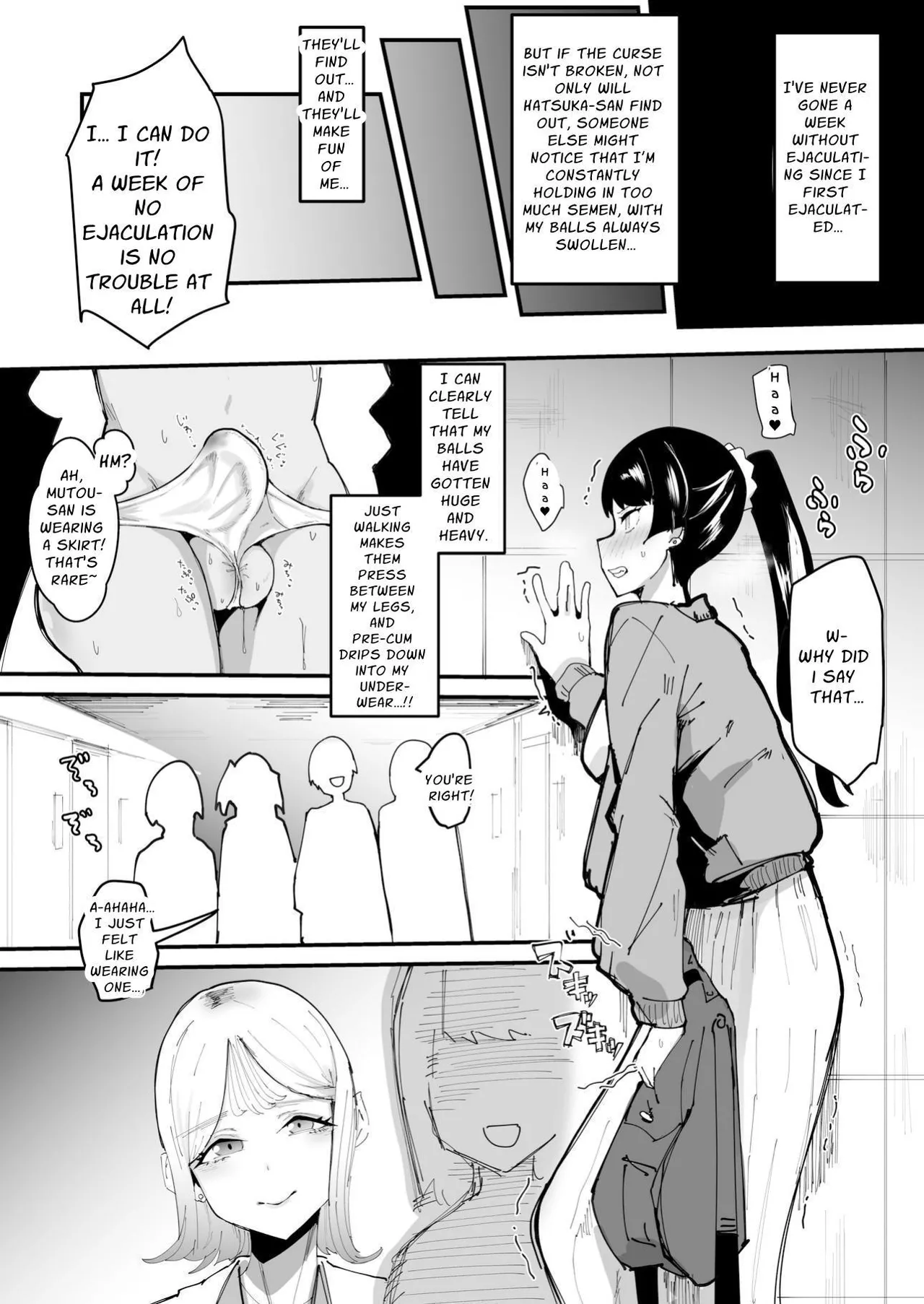 Futanari Sei Hime Shasei o Wasureta Futanari Heroine wa Buzama ni Hekoheko o Nedari de Kakko Warui Omorashi "Sasete Morau" Chapter 1 - page 25