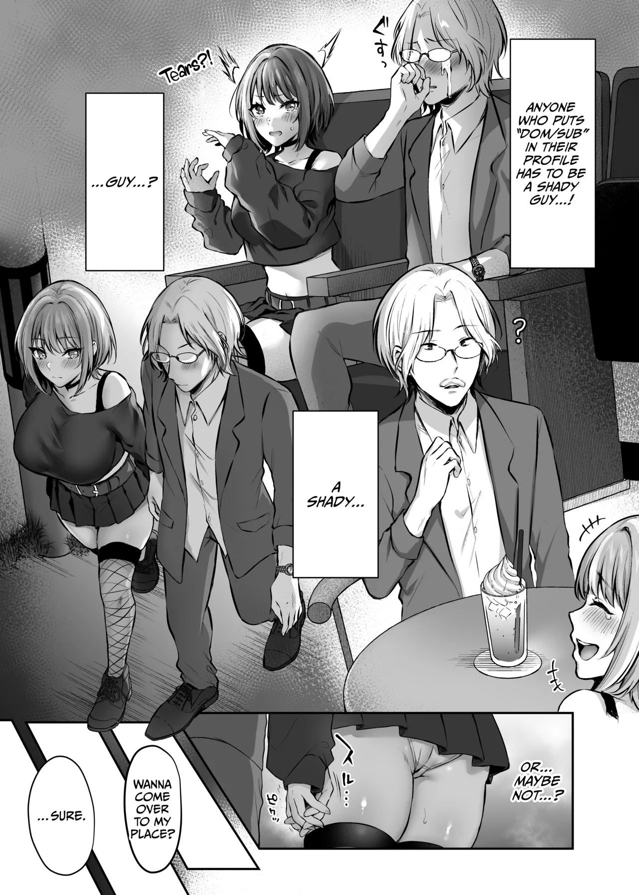 Hajimete no DomiSub ~Match App de Mitsuketa Goshujin-sama ni Jinsei Bukkowashite Moraimasu~ Chapter 1 - page 8