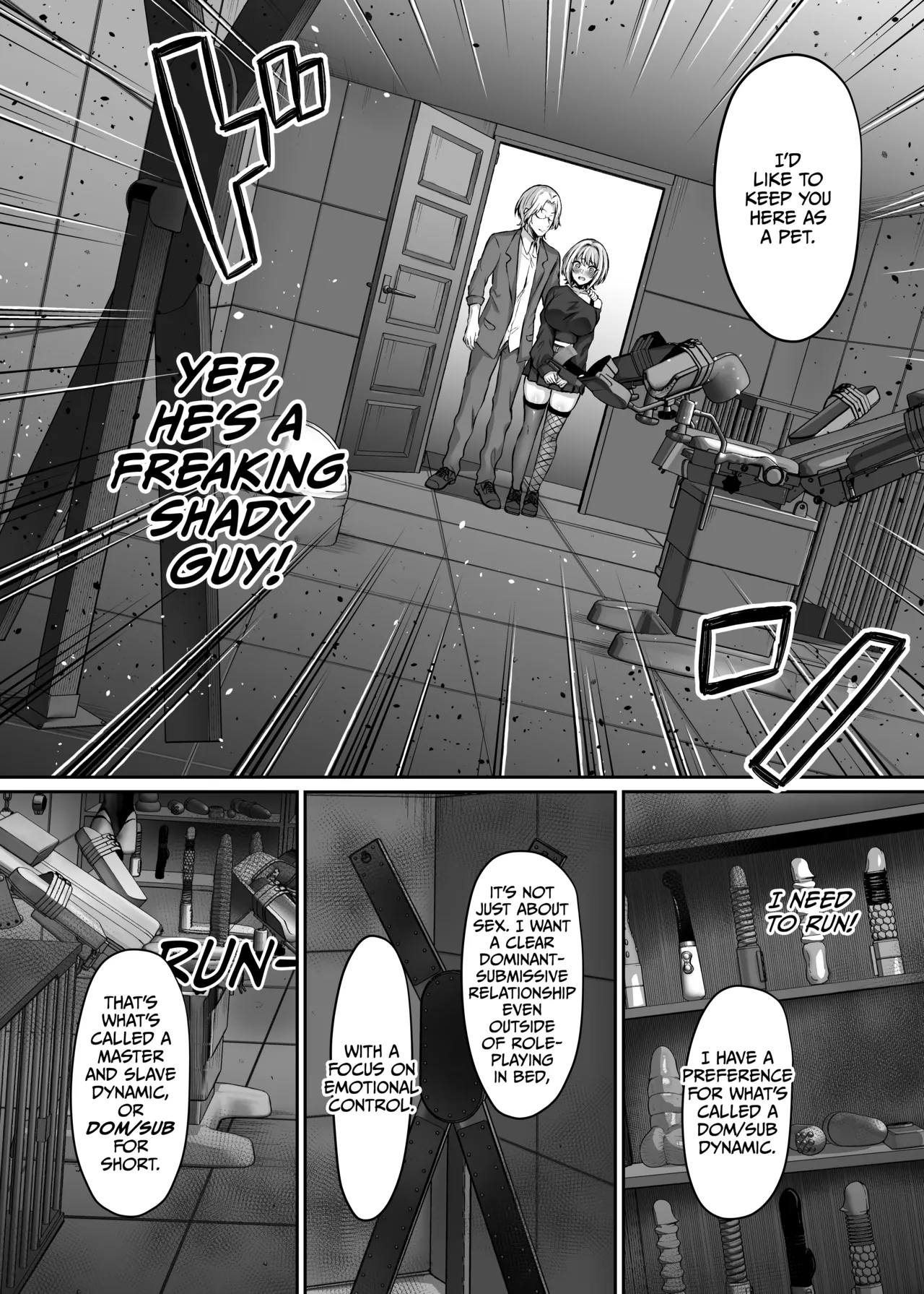 Hajimete no DomiSub ~Match App de Mitsuketa Goshujin-sama ni Jinsei Bukkowashite Moraimasu~ Chapter 1 - page 9