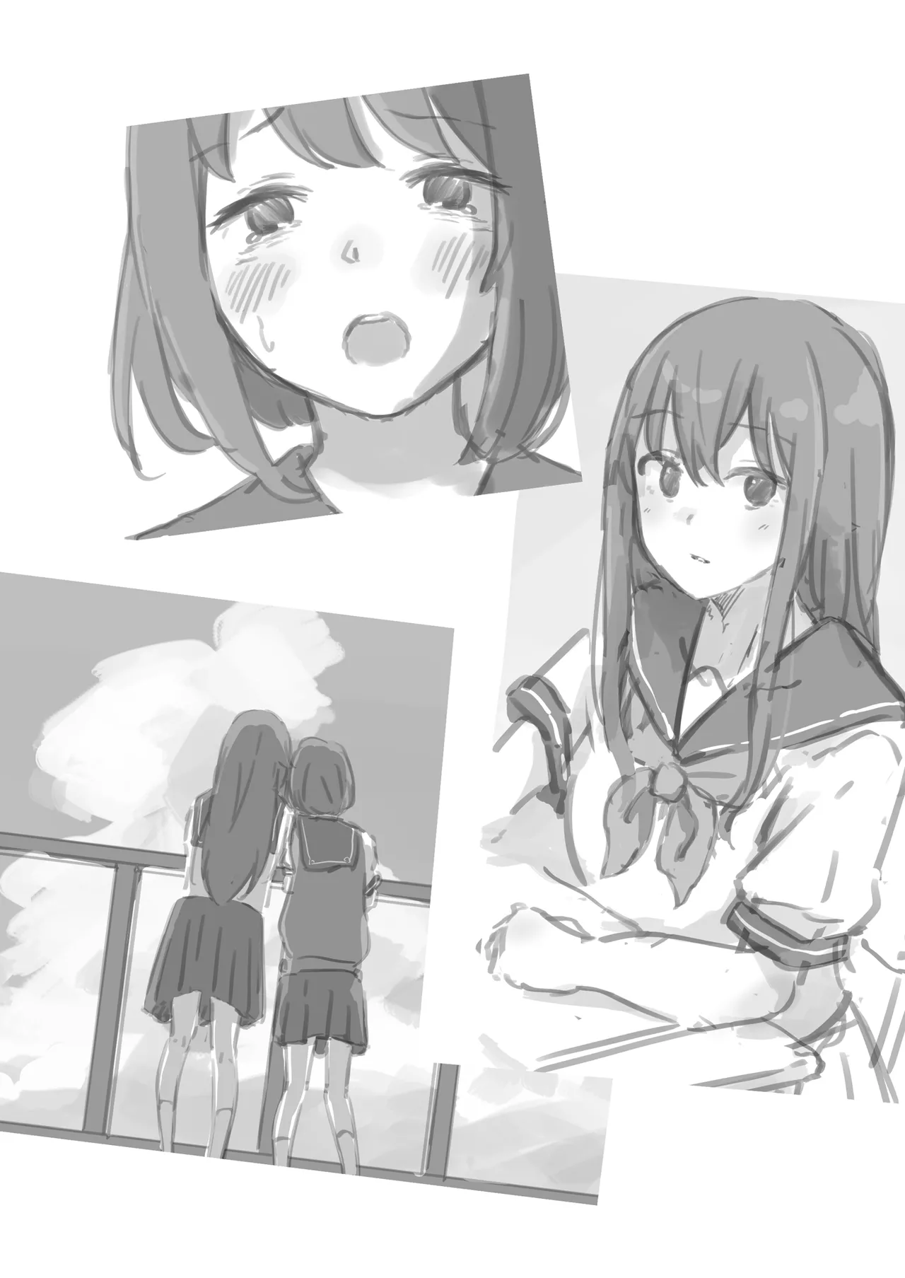 Public Property Sex Slave Girl Spin-off: At the End of Summer + Ona Support Proposal Using Public Property ~Doujinshi Mouth Service Edition~ Chapter 1 - page 32