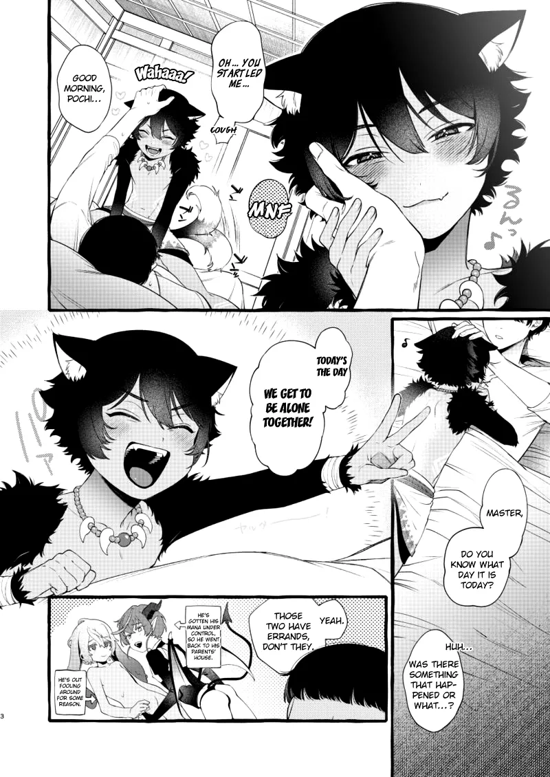 Kemomimi Shota to Futarikiri ni Natta node Chapter 1 - page 2