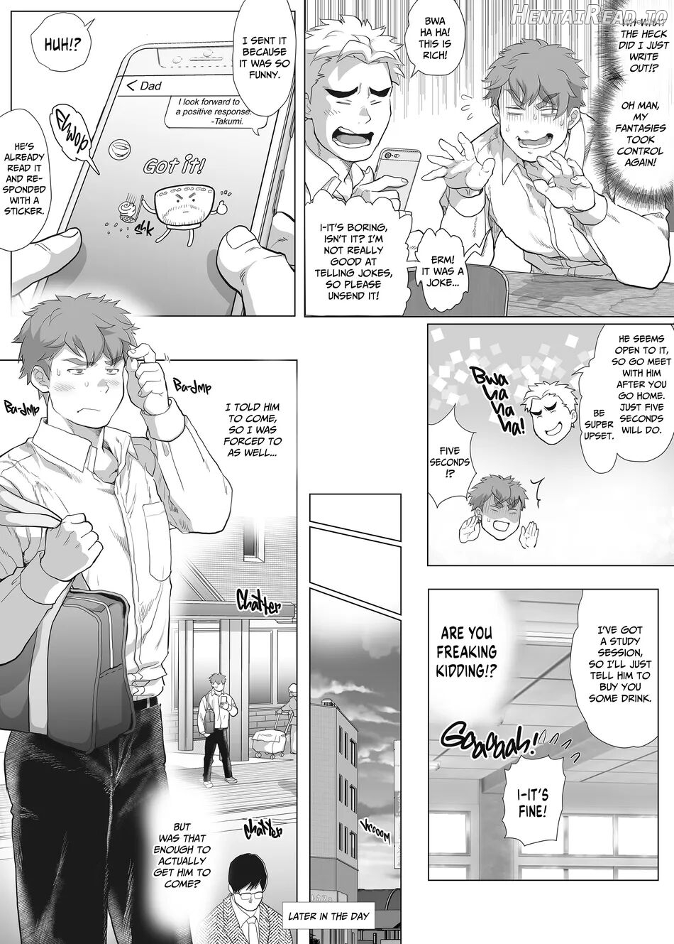 My Friend's Dad is a Hunk Chapter 9 - page 16