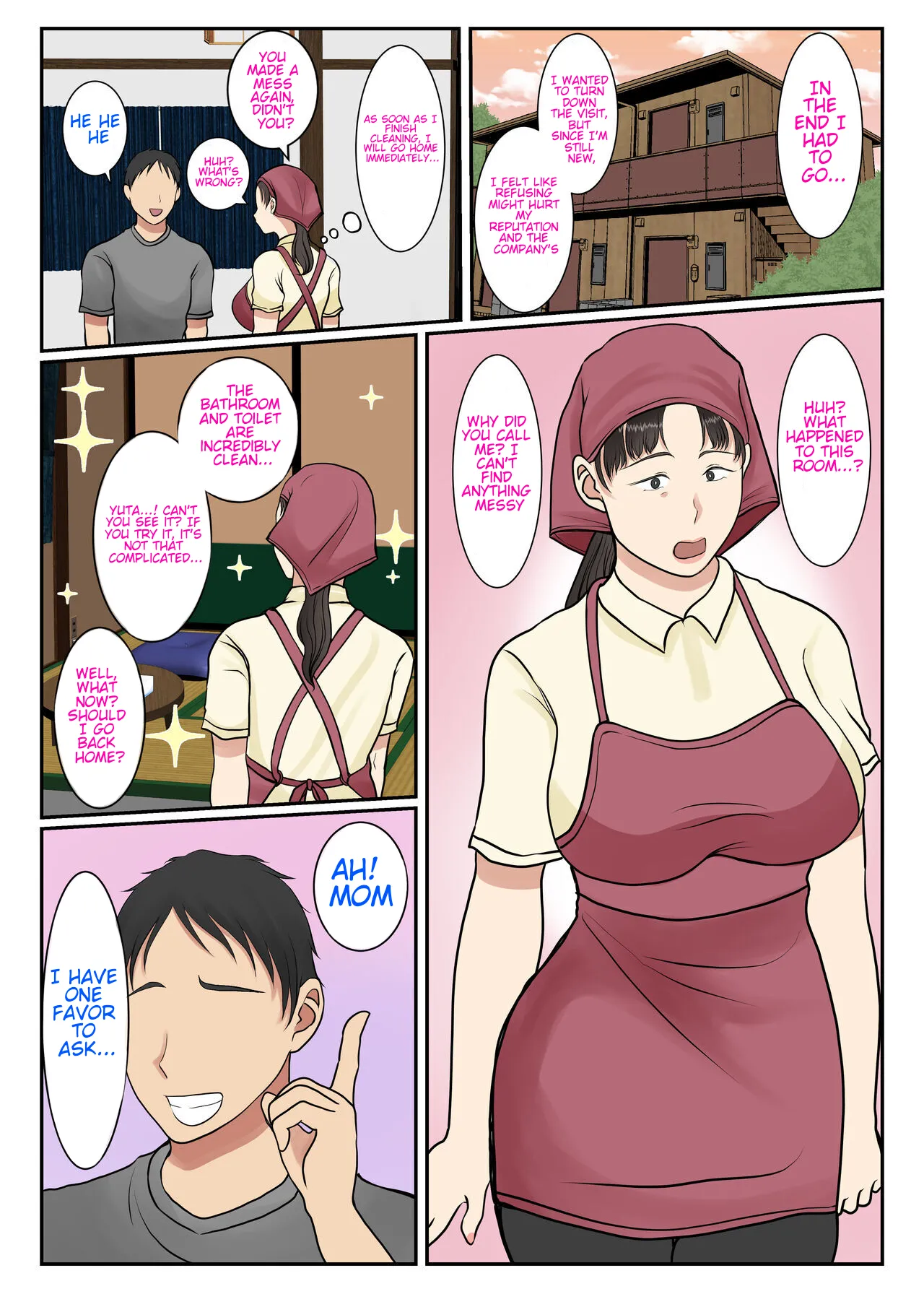 I hired a cleaning lady and she turned out to be my mother Chapter 1 - page 26