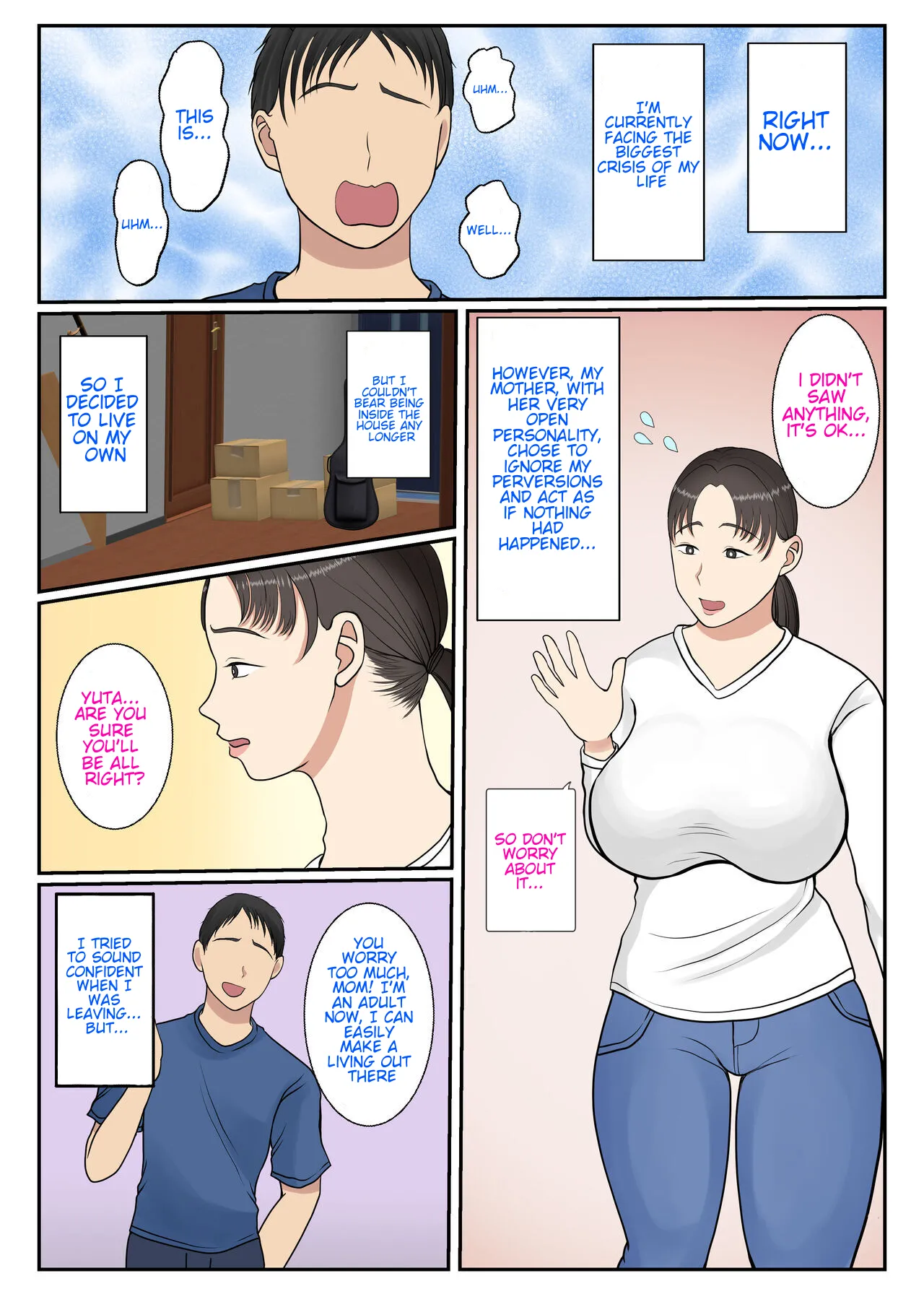 I hired a cleaning lady and she turned out to be my mother Chapter 1 - page 3