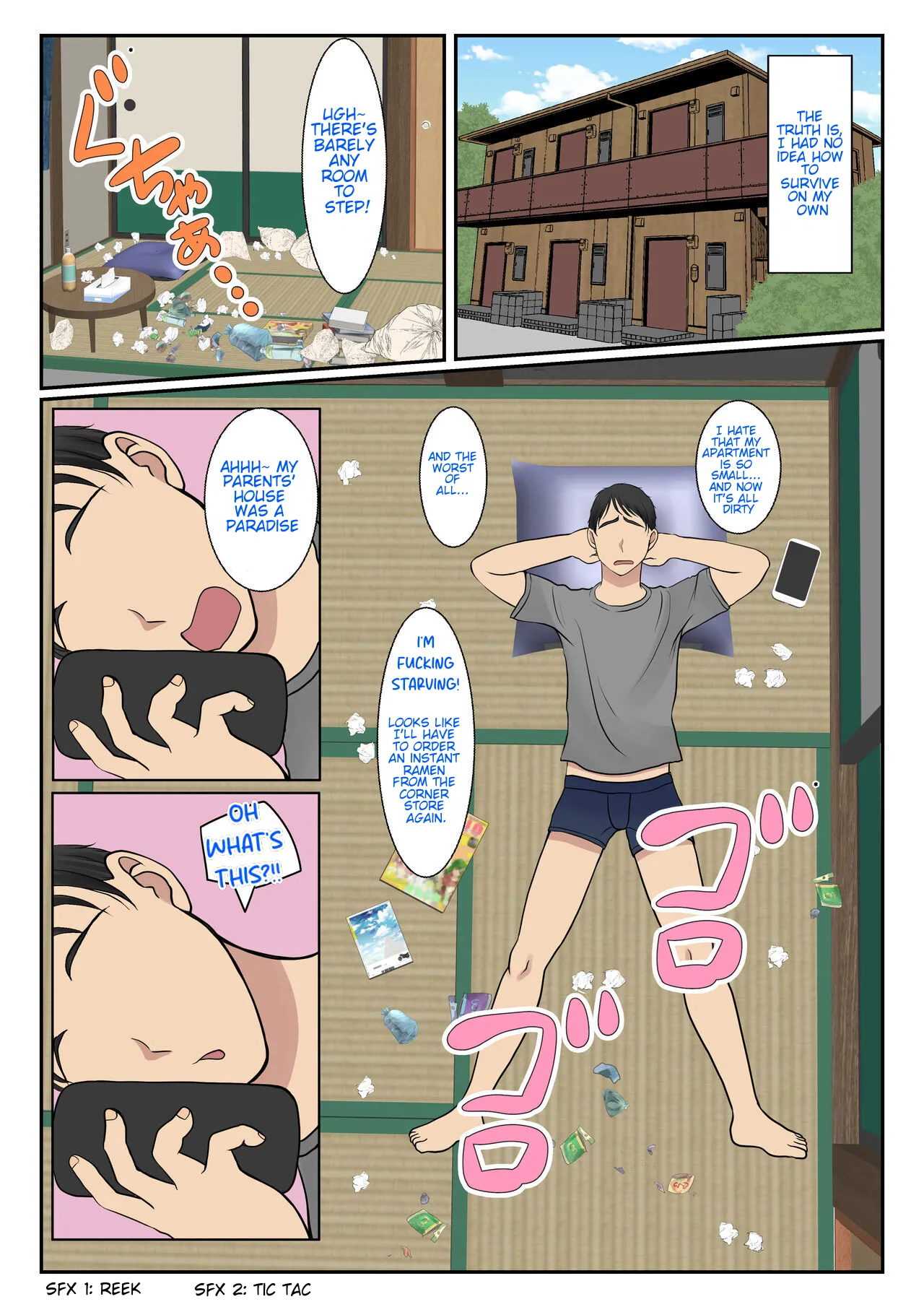 I hired a cleaning lady and she turned out to be my mother Chapter 1 - page 4