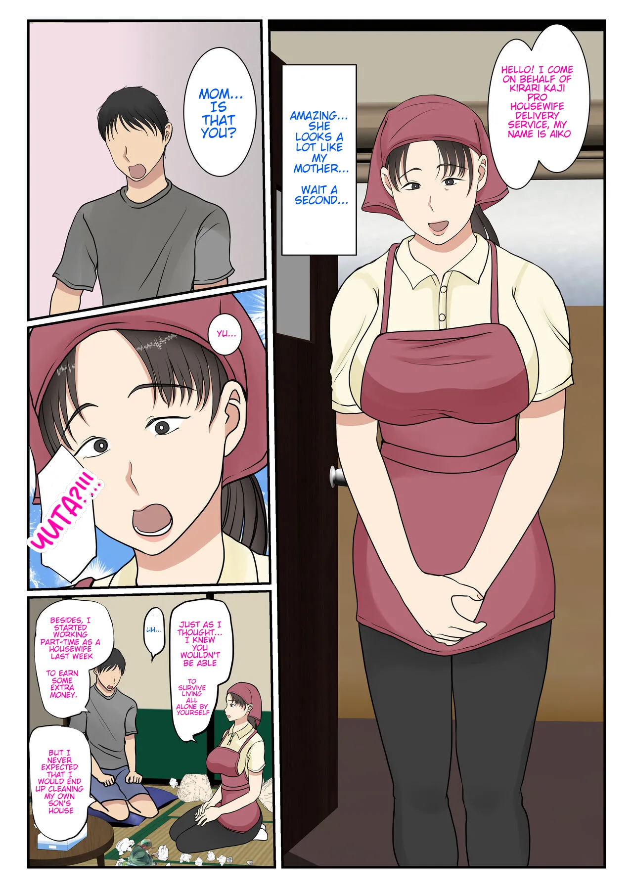 I hired a cleaning lady and she turned out to be my mother Chapter 1 - page 6