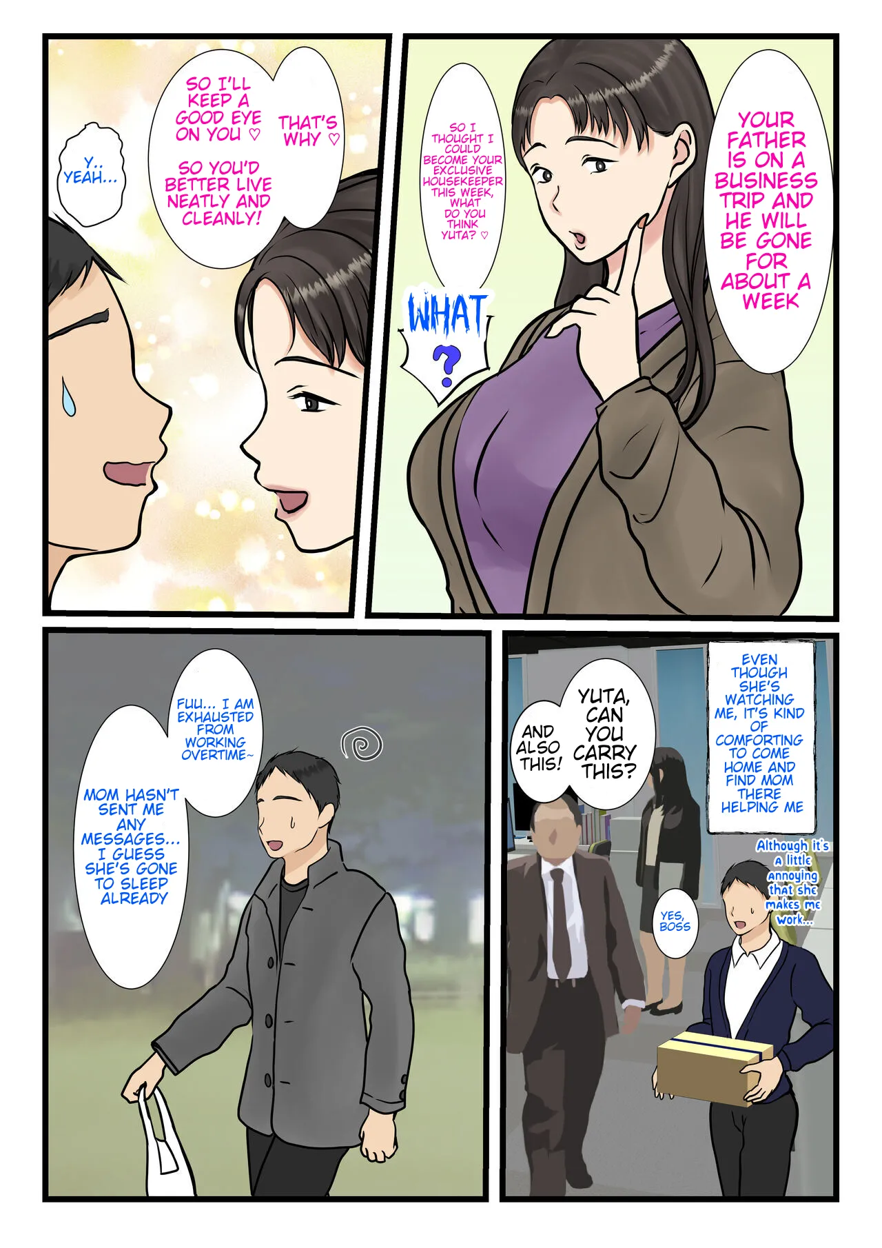 I hired a cleaning lady and she turned out to be my mother Chapter 1 - page 67