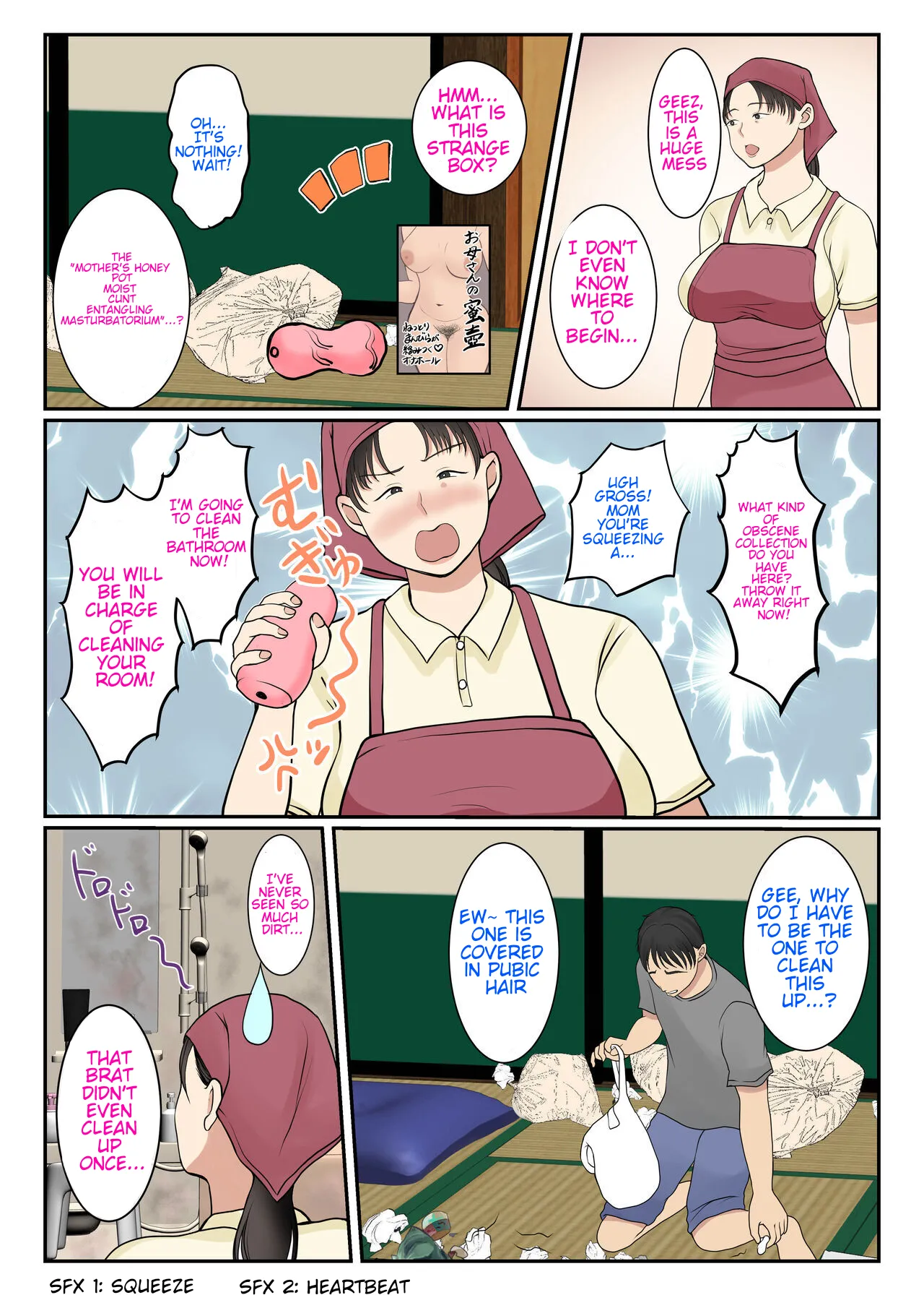 I hired a cleaning lady and she turned out to be my mother Chapter 1 - page 7