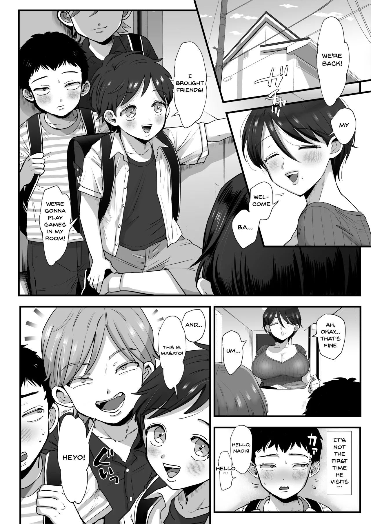 A Narrow-Eyed Gentle Big-Breasted Mama Chapter 1 - page 6