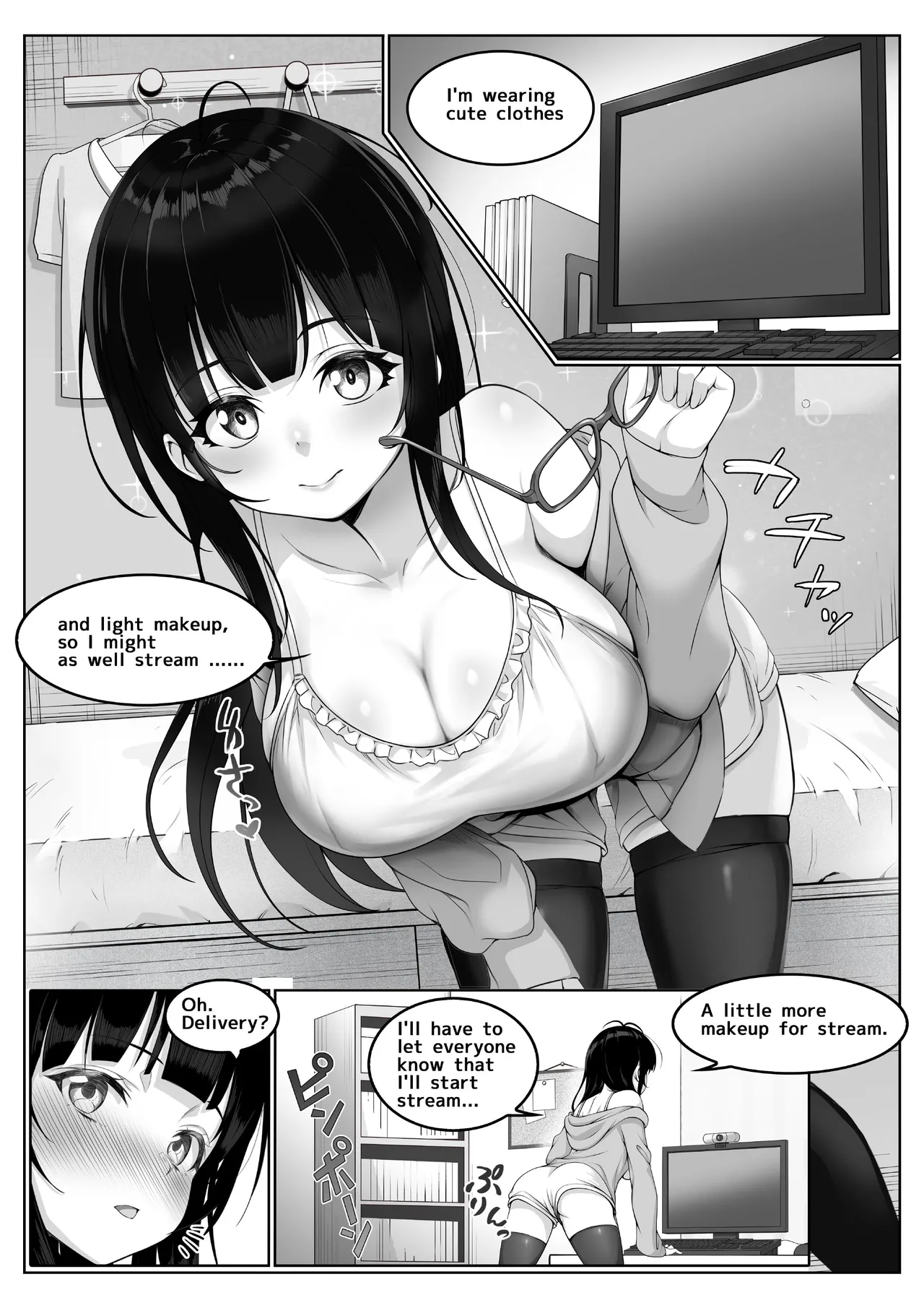 Streamer ‐ Neat and clean, she cha't atand the pleasure. Chapter 1 - page 11