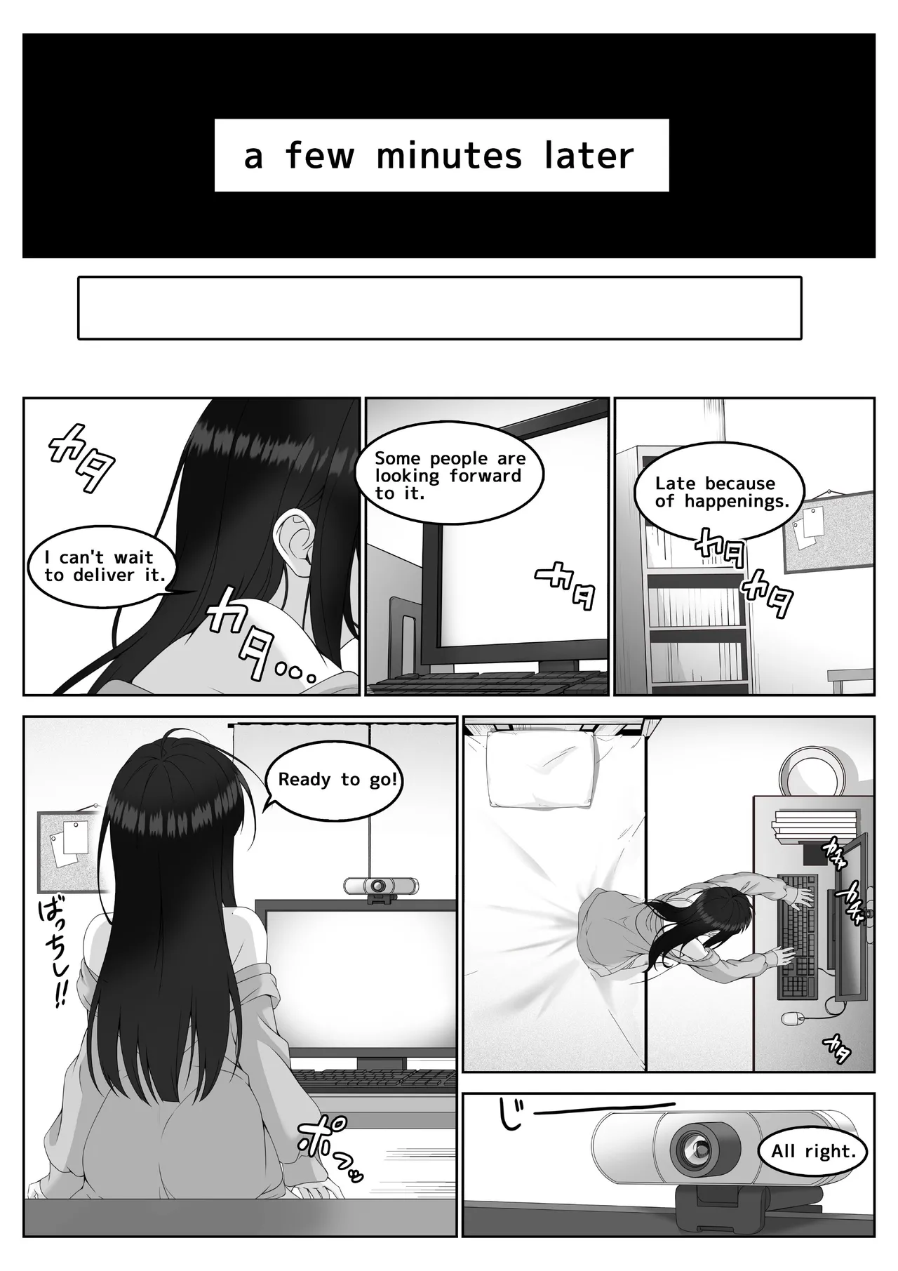 Streamer ‐ Neat and clean, she cha't atand the pleasure. Chapter 1 - page 13