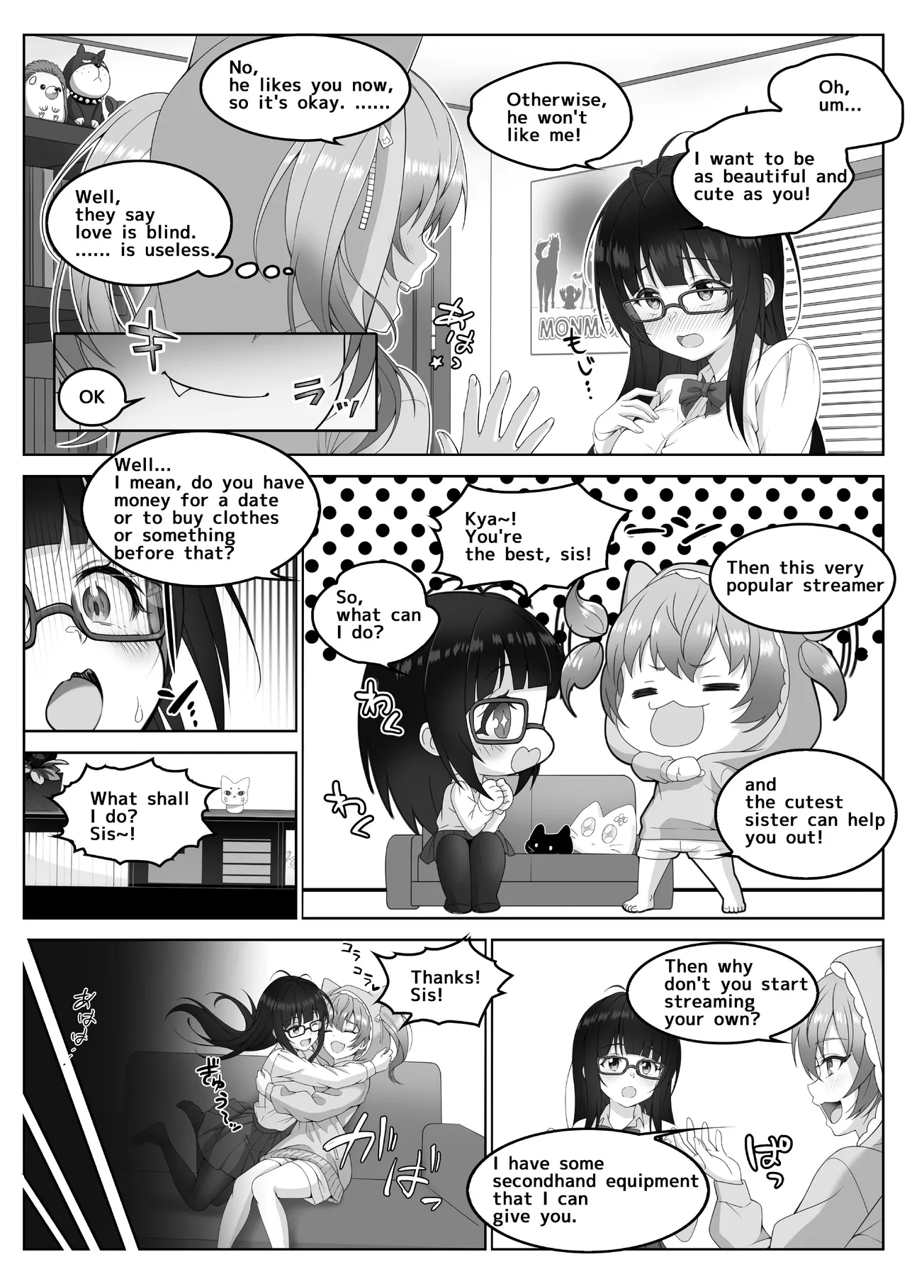 Streamer ‐ Neat and clean, she cha't atand the pleasure. Chapter 1 - page 9