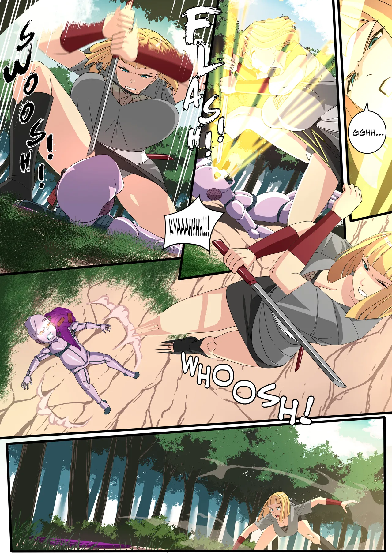 Samui: The fall of a Shinobi Chapter 1 - page 8