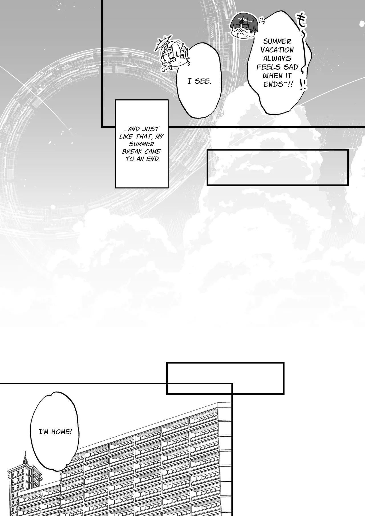 Zoku Onaho Ochishita Kikai Tenshi-sama to Boku no Natsuyasumi Chapter 1 - page 54