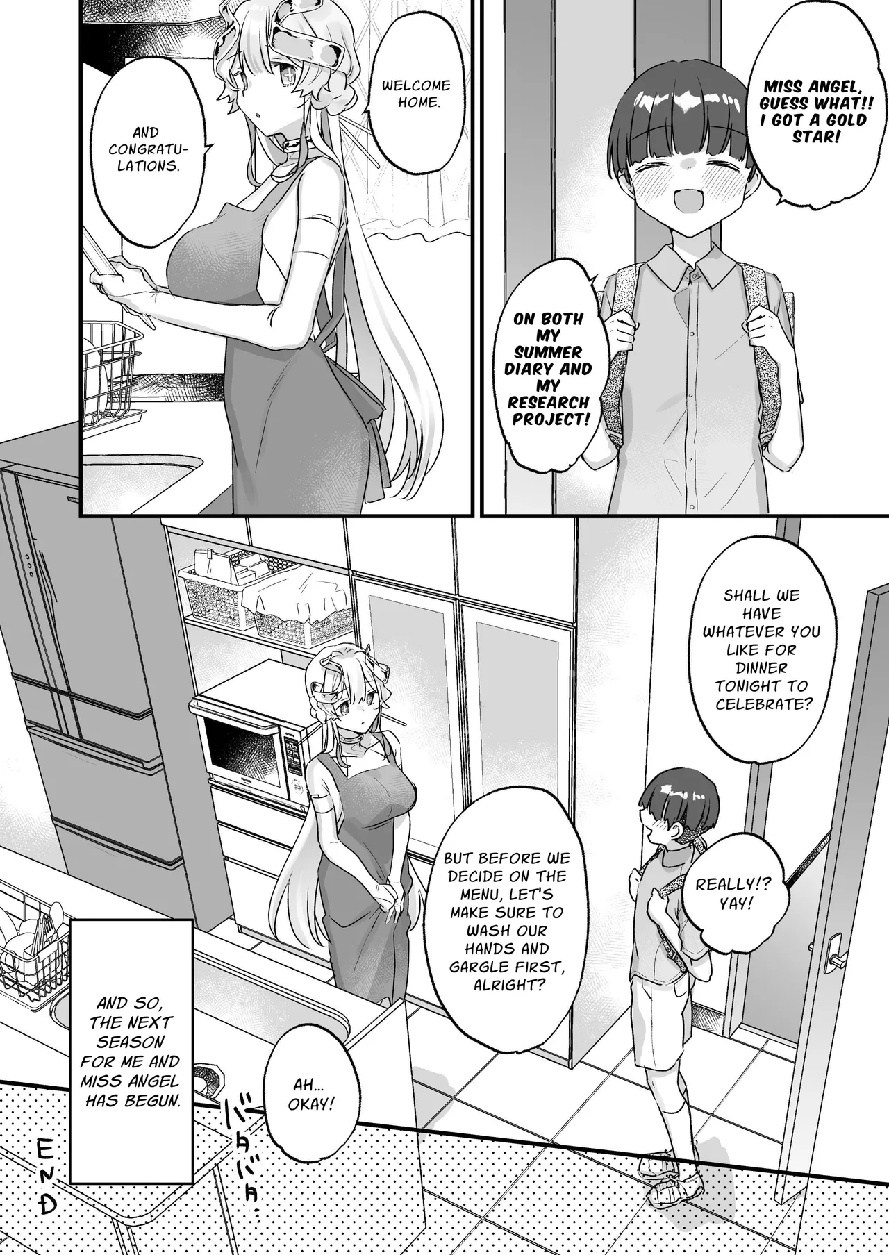 Zoku Onaho Ochishita Kikai Tenshi-sama to Boku no Natsuyasumi Chapter 1 - page 55