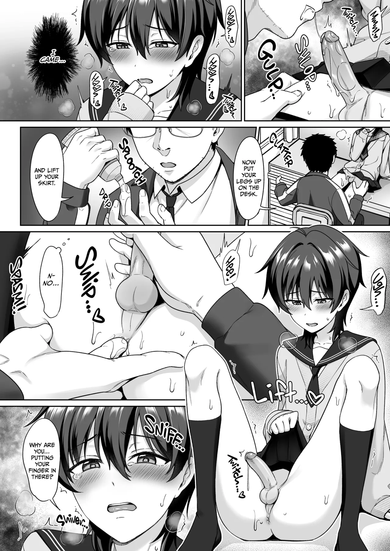 Crossdressing in a Boys School 1 Chapter 1 - page 10