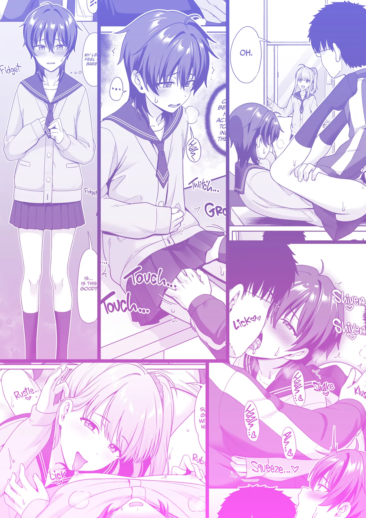 Crossdressing in a Boys School 1 Chapter 1 - page 33