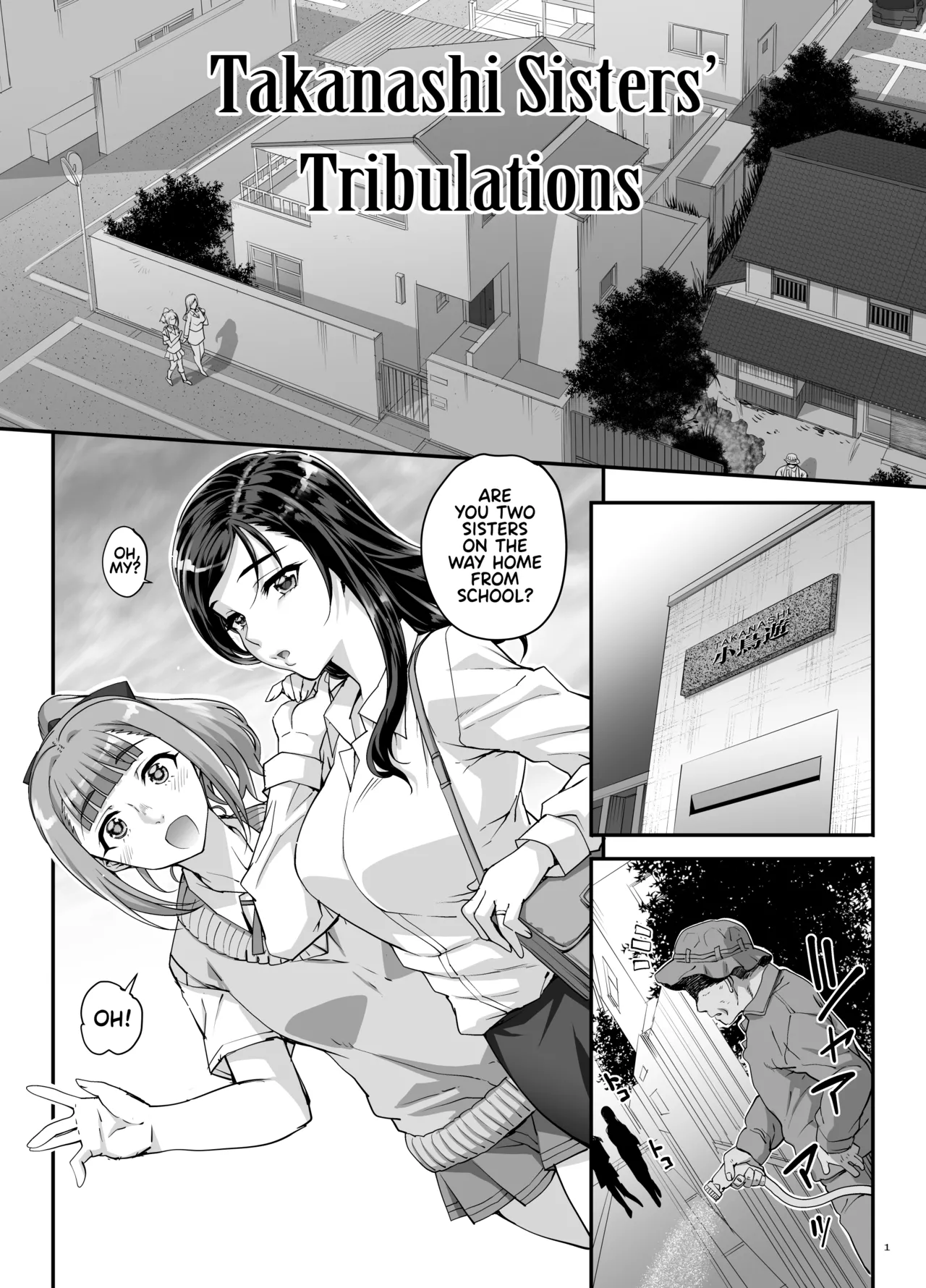 Takanashi Shimai no Junan - saimin sisters Chapter 1 - page 2