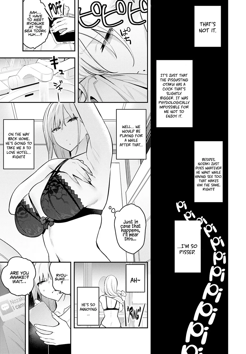 Bijyo to Yajyuu 3rd ~Gyaru to Kimoota~ Chapter 1-3 - page 54