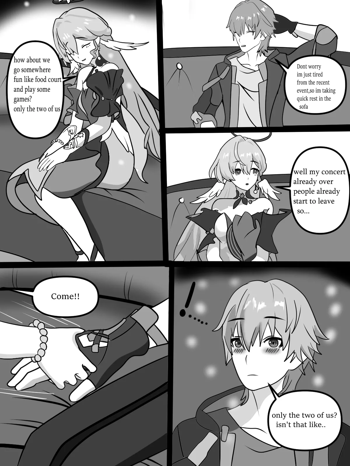 Robin Unforgettable night Chapter 1 - page 5