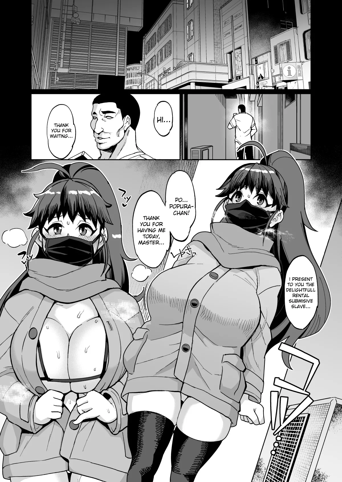 A Risky tale from the streamer PPR-chan, who resembles a family restaurant vibe Chapter 1 - page 2