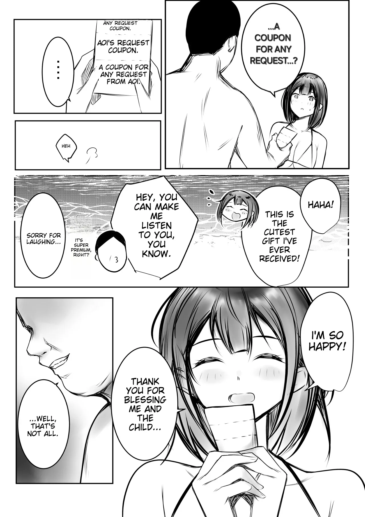 I Let My Big-Breasted High School Wife, Who Only Acts Sweet for Me, Be Embraced by Another Man 10 Chapter 1 - page 15