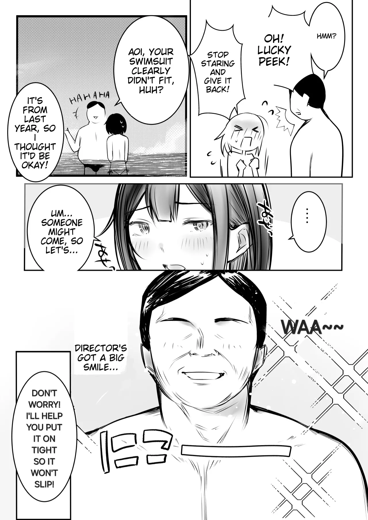 I Let My Big-Breasted High School Wife, Who Only Acts Sweet for Me, Be Embraced by Another Man 10 Chapter 1 - page 19