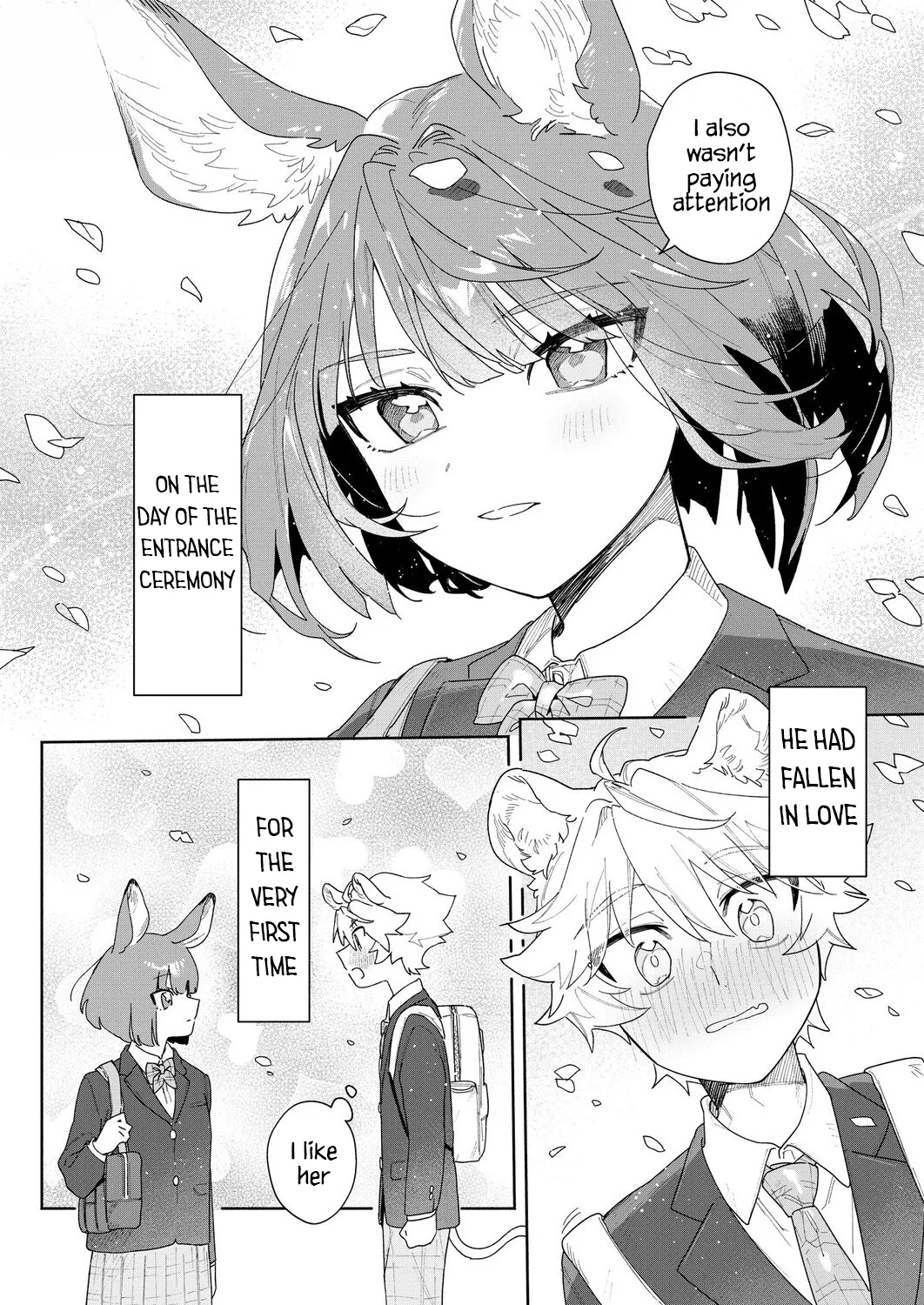 Kimi no Koe de Boku o Tokashite ~ Lion-kun no Binkan na Omimi Chapter 1 - page 3