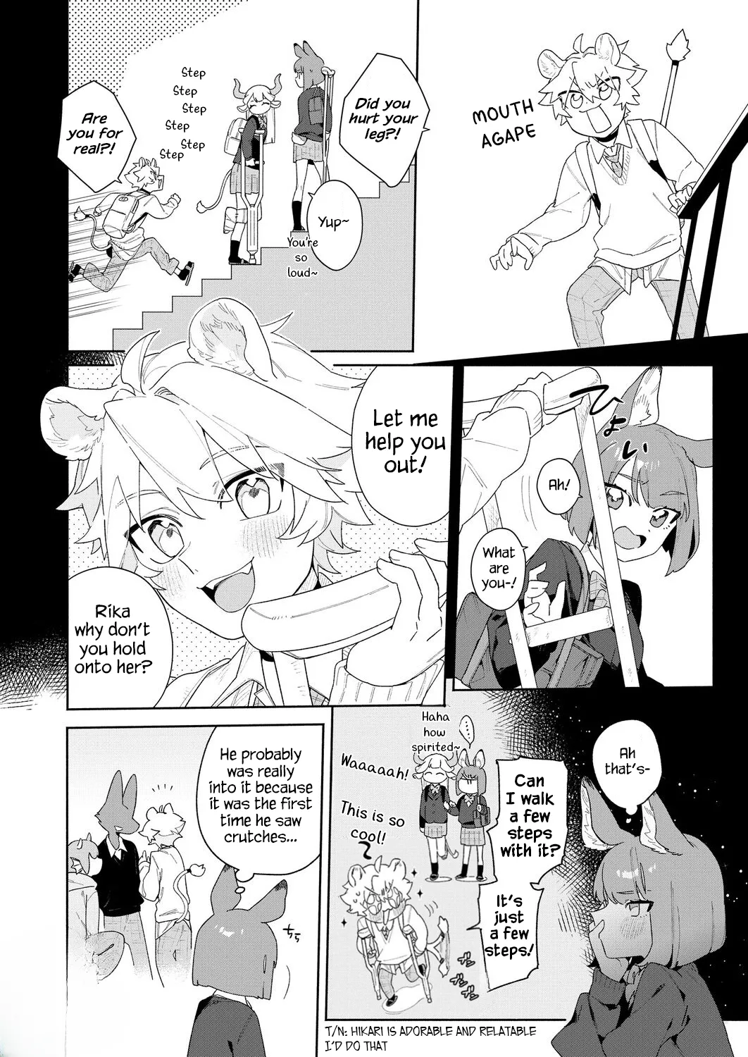 Kimi no Koe de Boku o Tokashite ~ Lion-kun no Binkan na Omimi Chapter 1 - page 7