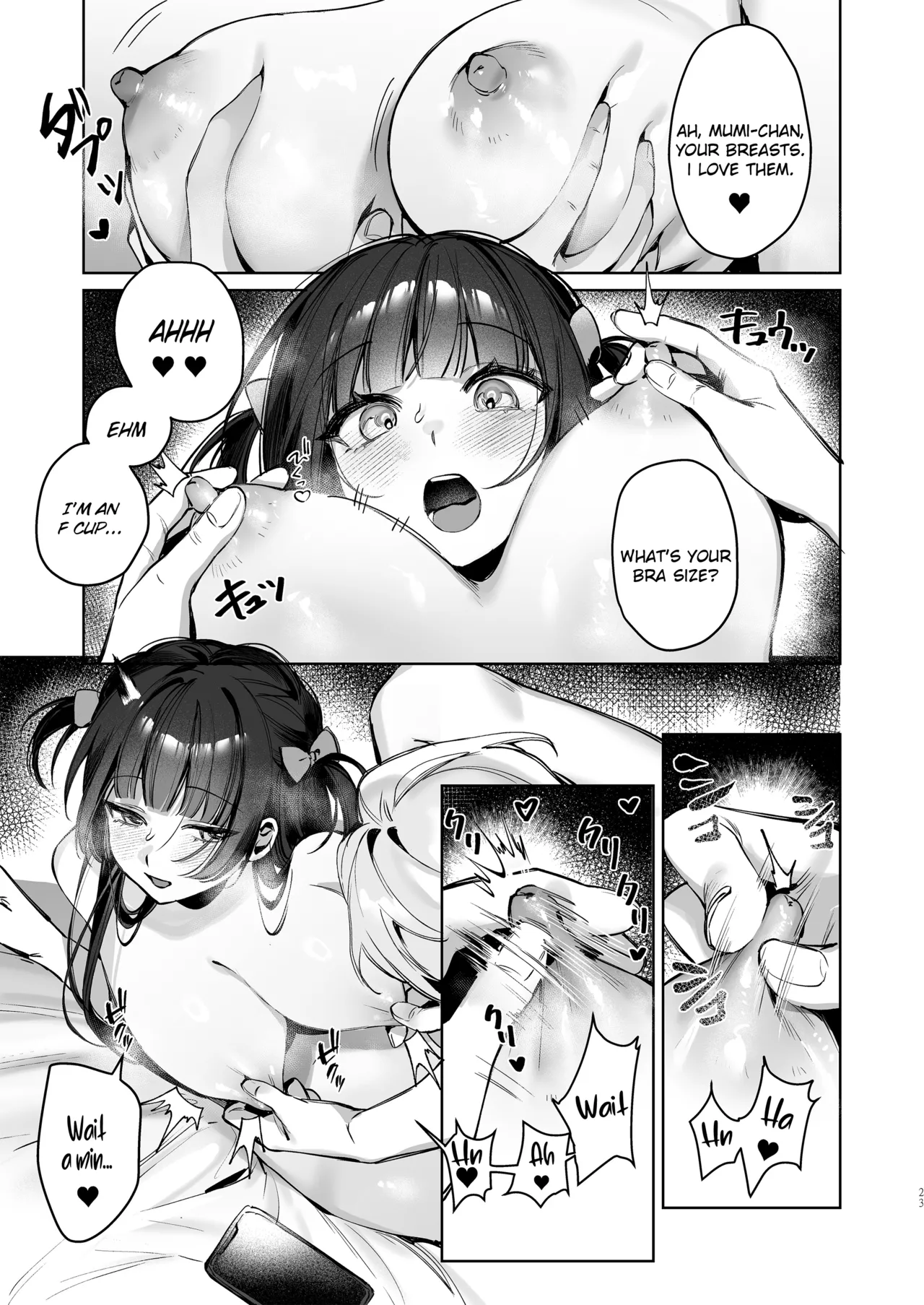 Vtuber na Kanojo, Zecchou Ecchi Nama Haishin Chapter 1 - page 23