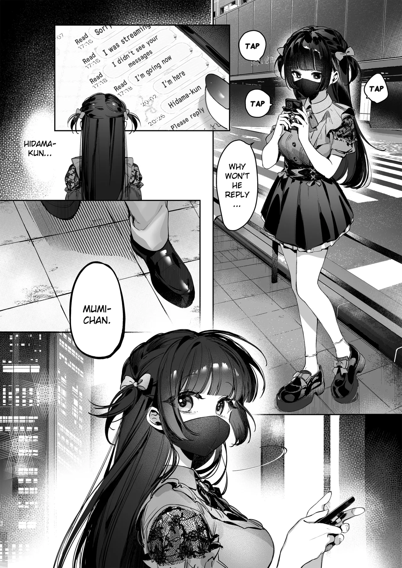 Vtuber na Kanojo, Zecchou Ecchi Nama Haishin Chapter 1 - page 6