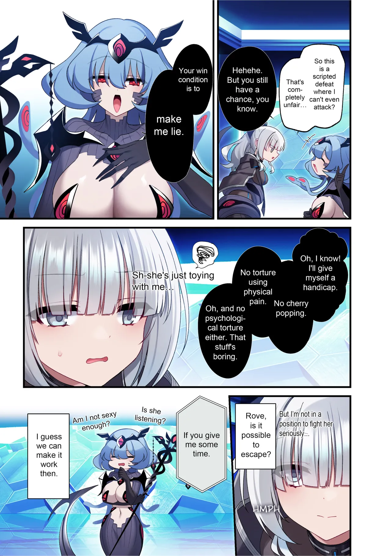 The Cyber Girl Sinking into the Virtual World Chapter 1 - page 11