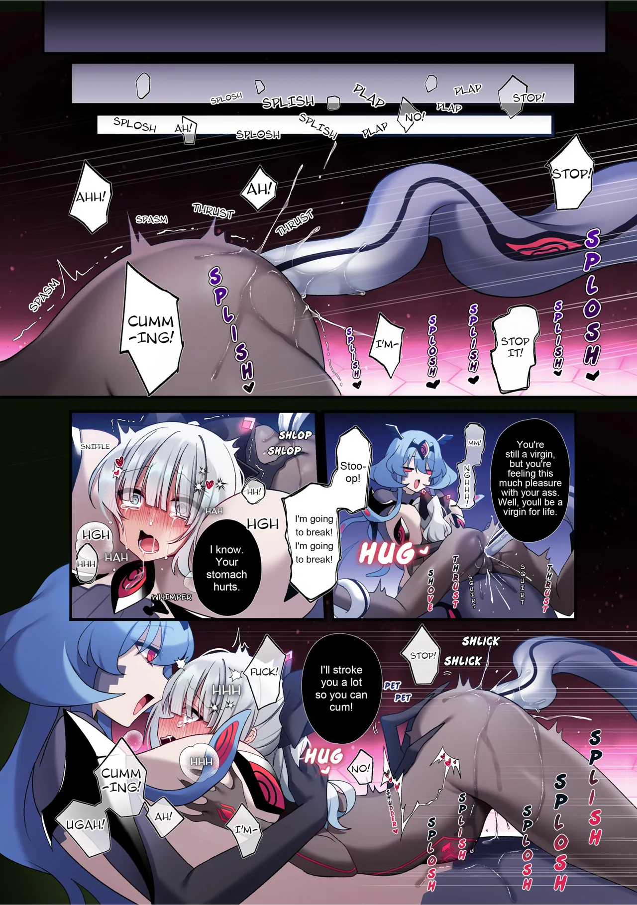 The Cyber Girl Sinking into the Virtual World Chapter 1 - page 40