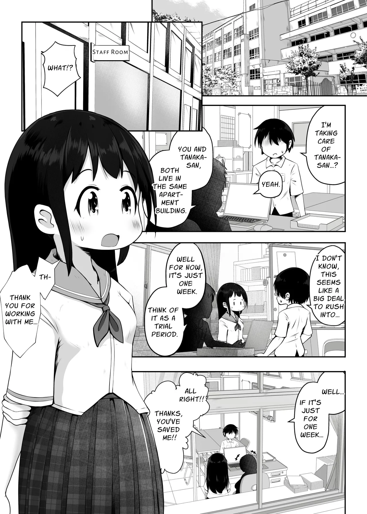 Suimin Shougai o Motsu Doukyuusei o Osewa Suru Furi Shite Nikubenki ni Suru Ohanashi Chapter 1 - page 2
