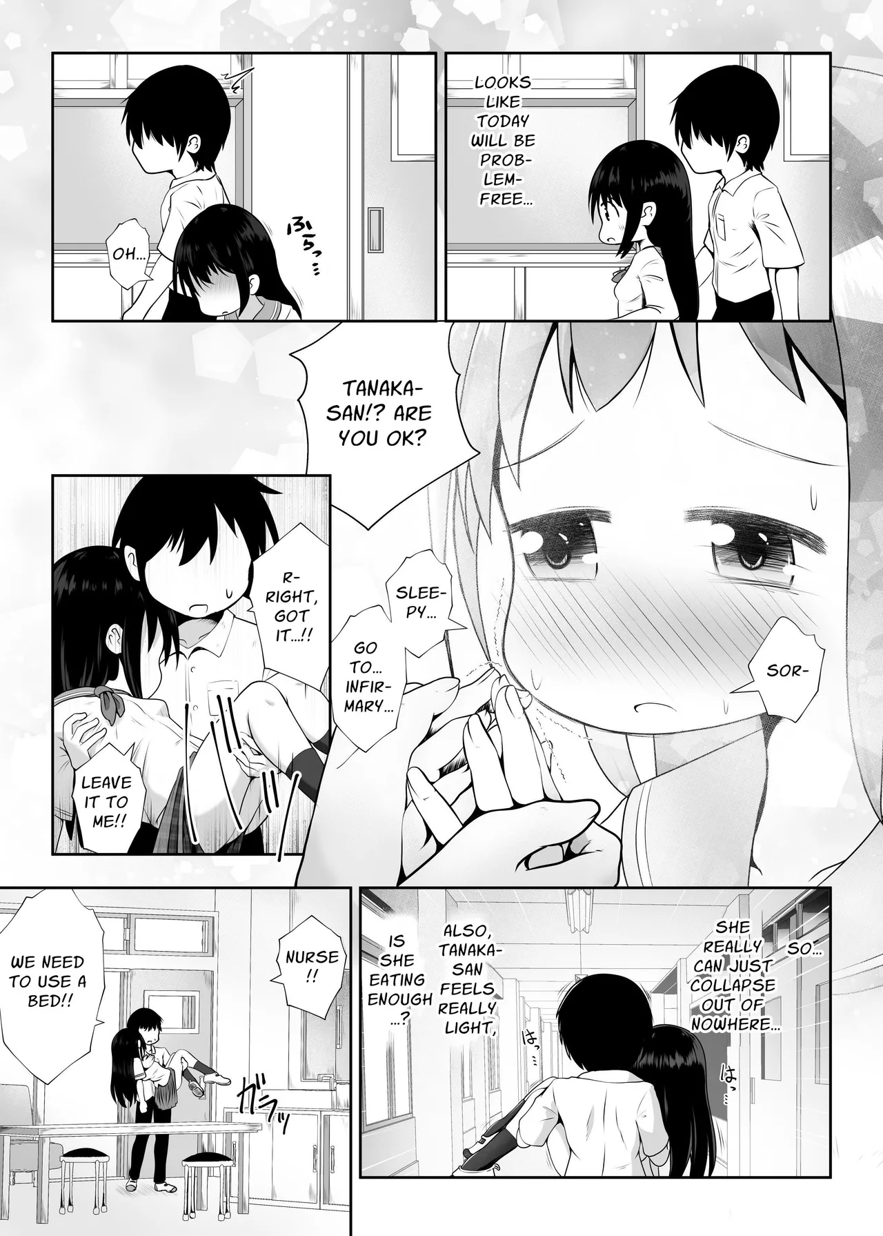 Suimin Shougai o Motsu Doukyuusei o Osewa Suru Furi Shite Nikubenki ni Suru Ohanashi Chapter 1 - page 4