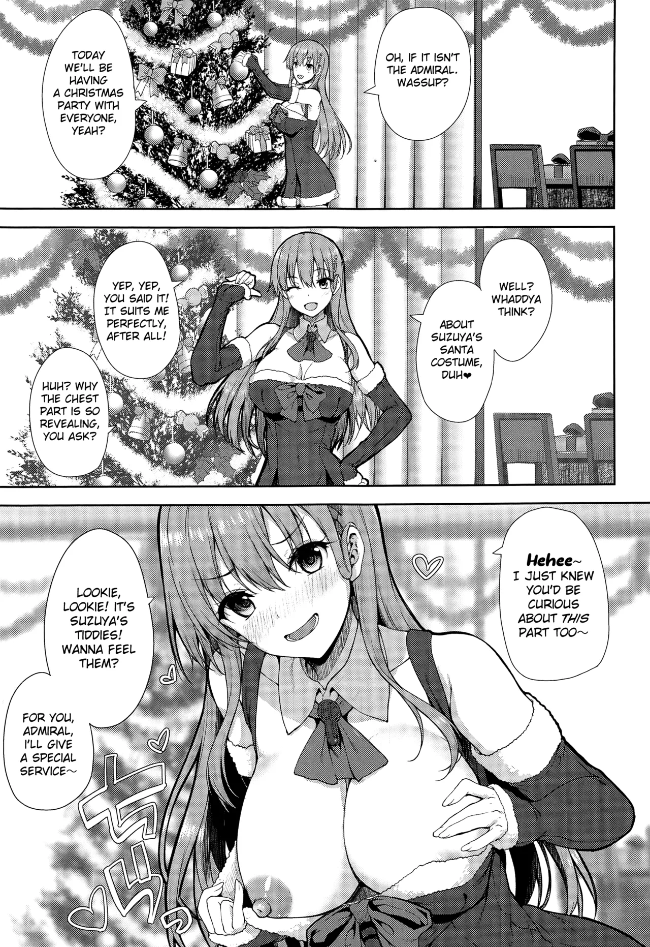 Christmas ni Kakurete Oppai Misete kureru Suzuya wa Suki desu ka? Chapter 1 - page 5