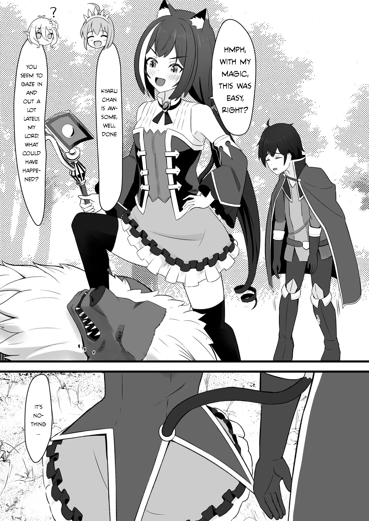 Hatsujouki Kyaru-chan wa Nikushokujuu Chapter 1 - page 21