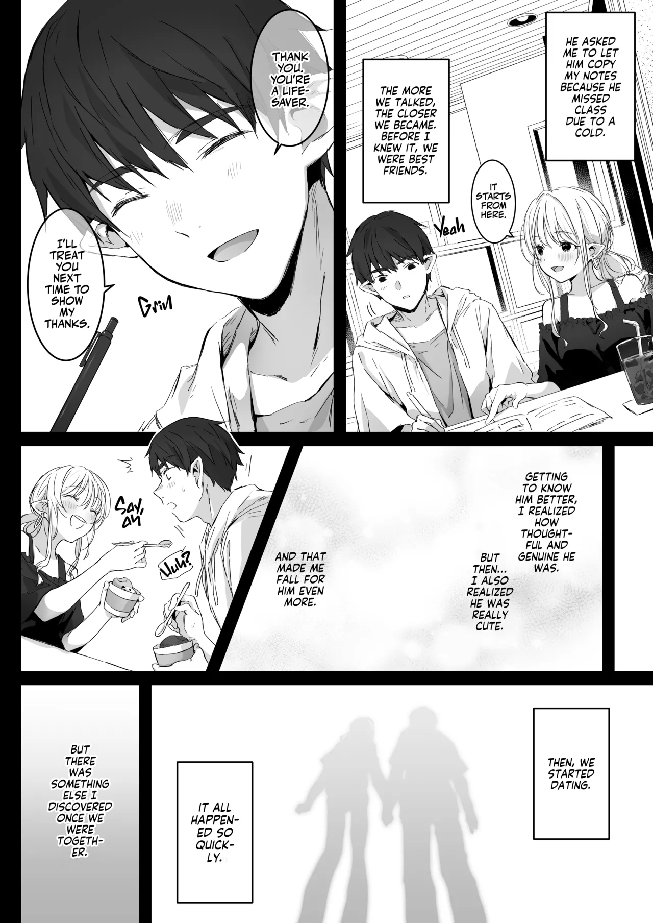 Ecchi no Toki Dake, Chotto S. ～Fudan wa Otonashii Kareshi ni Hitasura Yasashiku Semerareru～ Chapter 1 - page 12