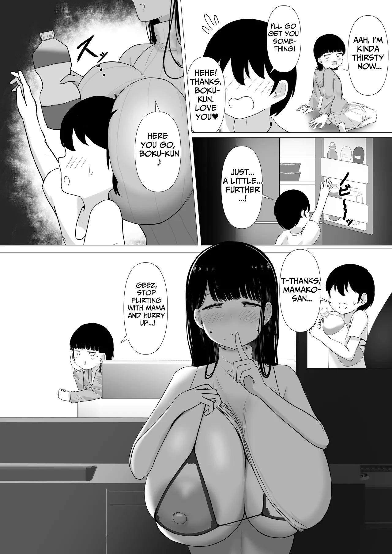 Ottori Mama Musume no Osananajimi to Naisho no Kozukuri Chapter 1 - page 26