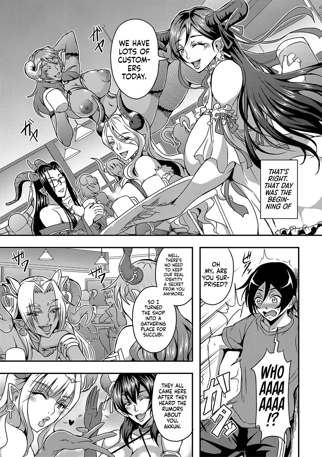 Boku to Succubus Mama-tachi to no Harem Life Chapter 1 - page 44