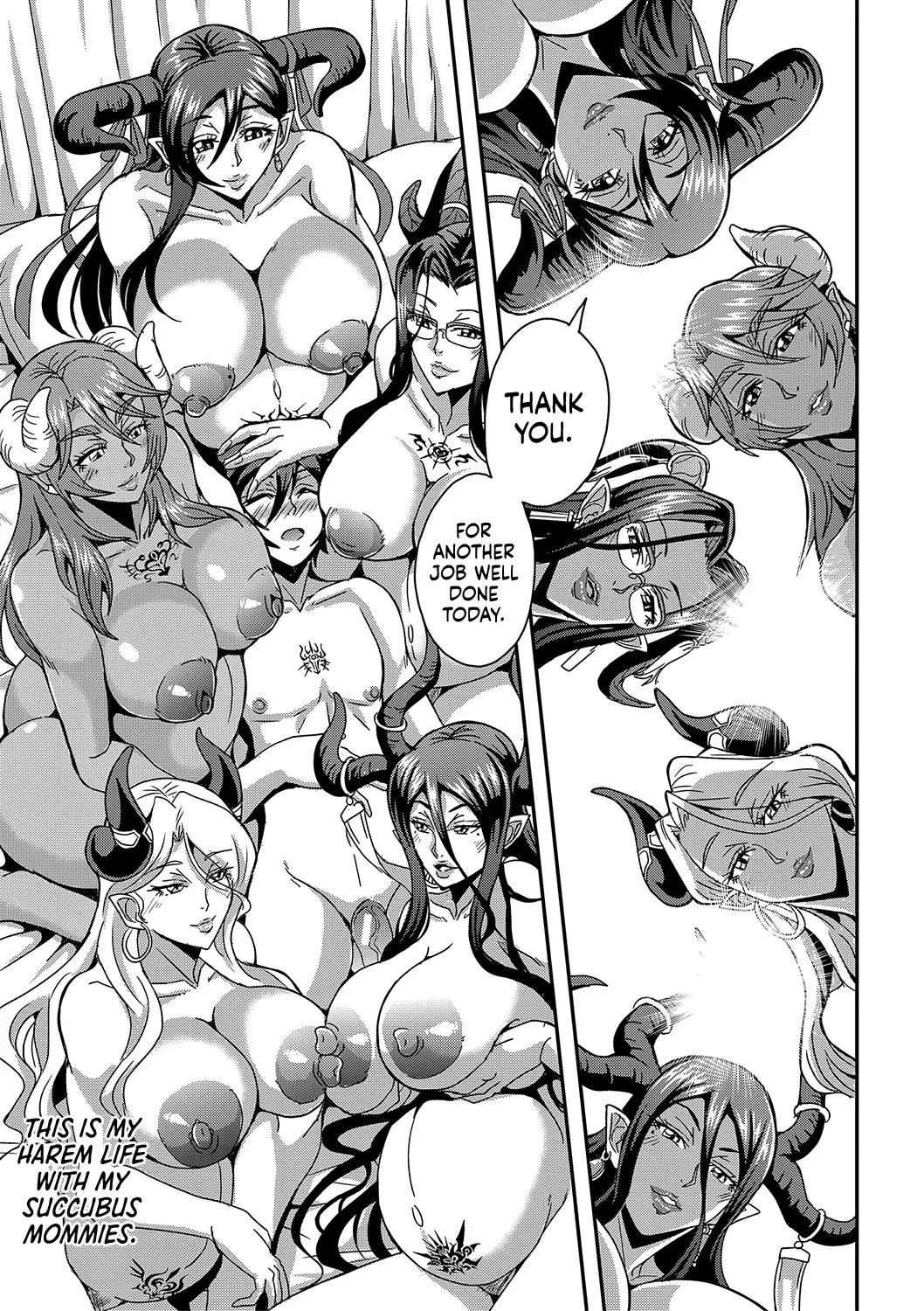 Boku to Succubus Mama-tachi to no Harem Life Chapter 2 - page 38