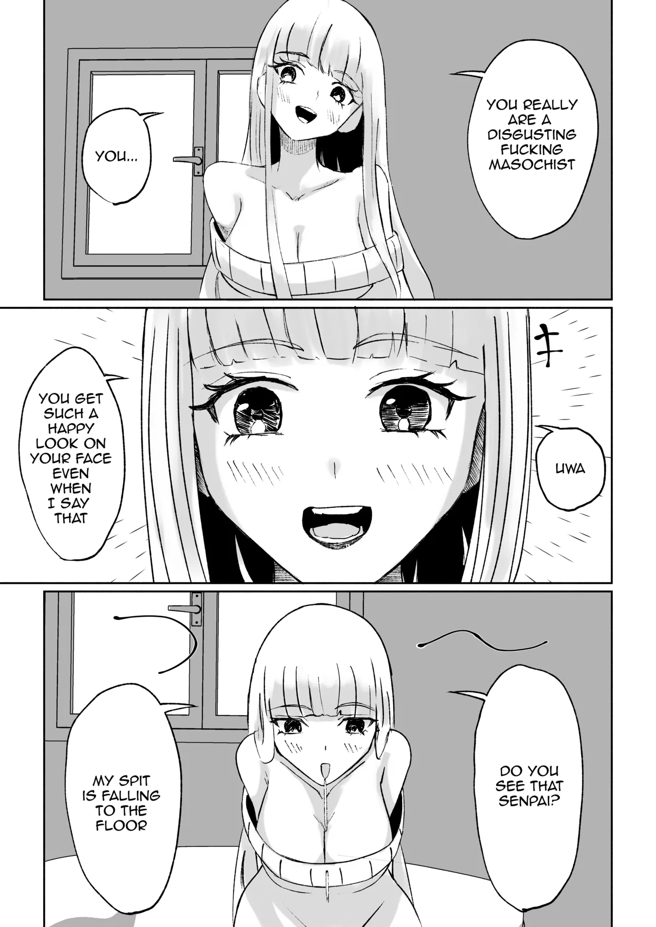 My Sadistic Kouhai Appreciates My Useless Ejaculation Chapter 1 - page 37