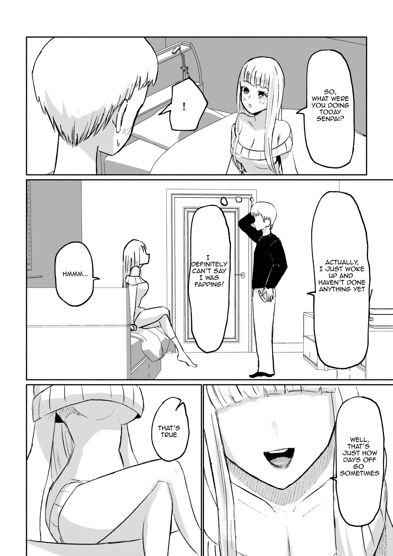 My Sadistic Kouhai Appreciates My Useless Ejaculation Chapter 1 - page 6
