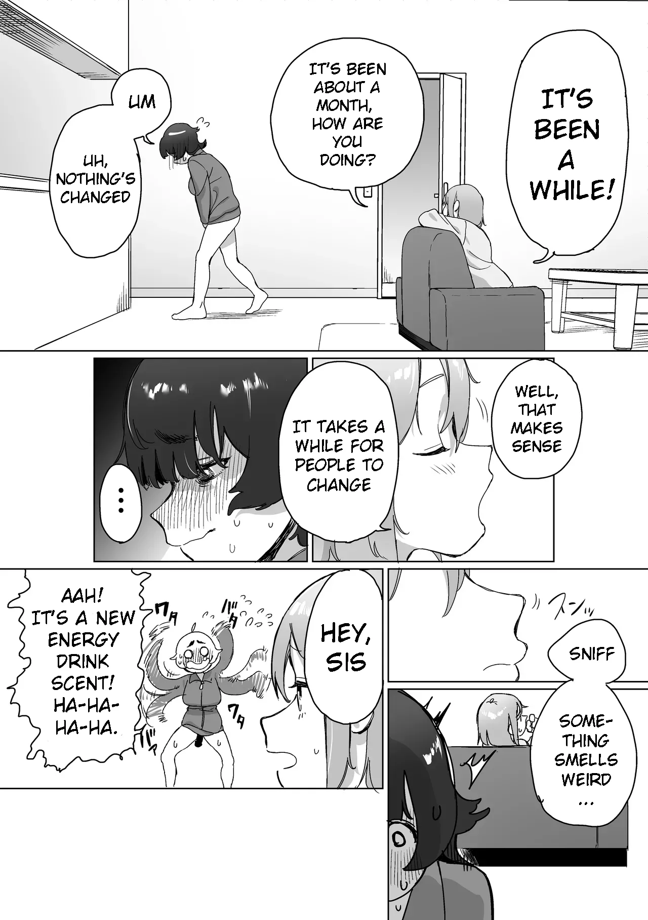 What if My Shut-in Sister Grows a Penis? Chapter 1 - page 21