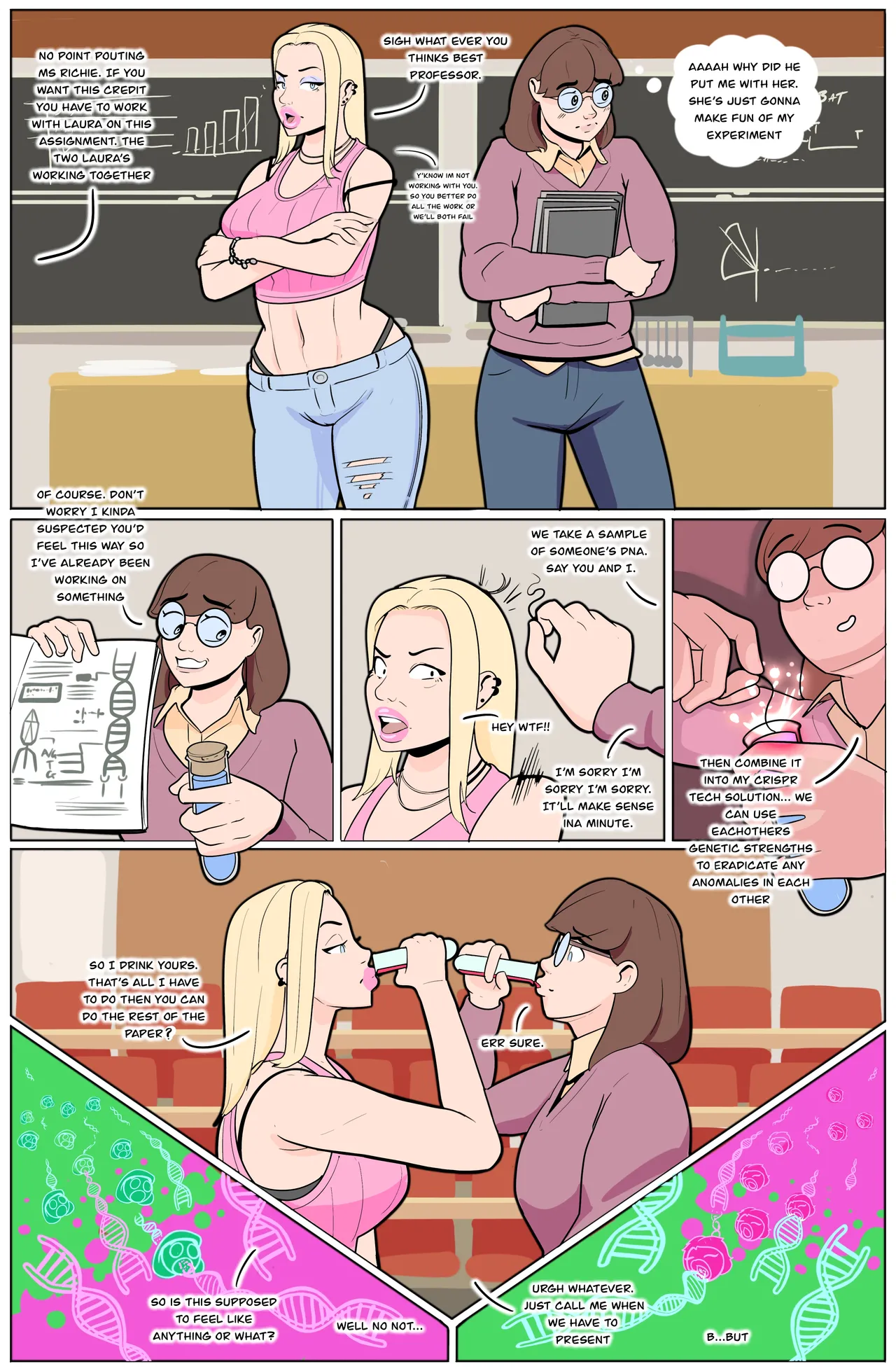 The Laura Experiment Chapter 1 - page 1