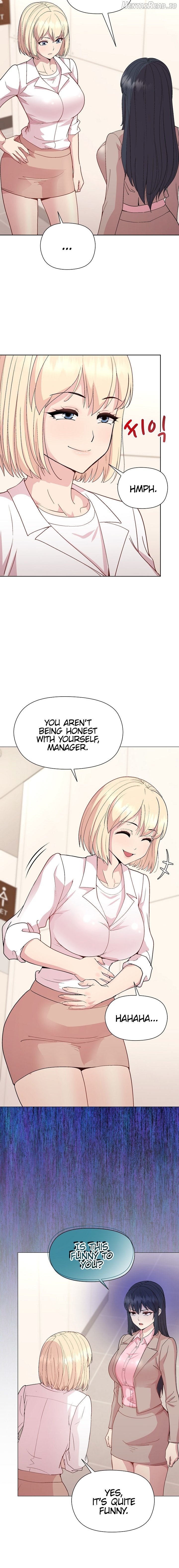 Playing a game with my Busty Manager Chapter 54 - page 8