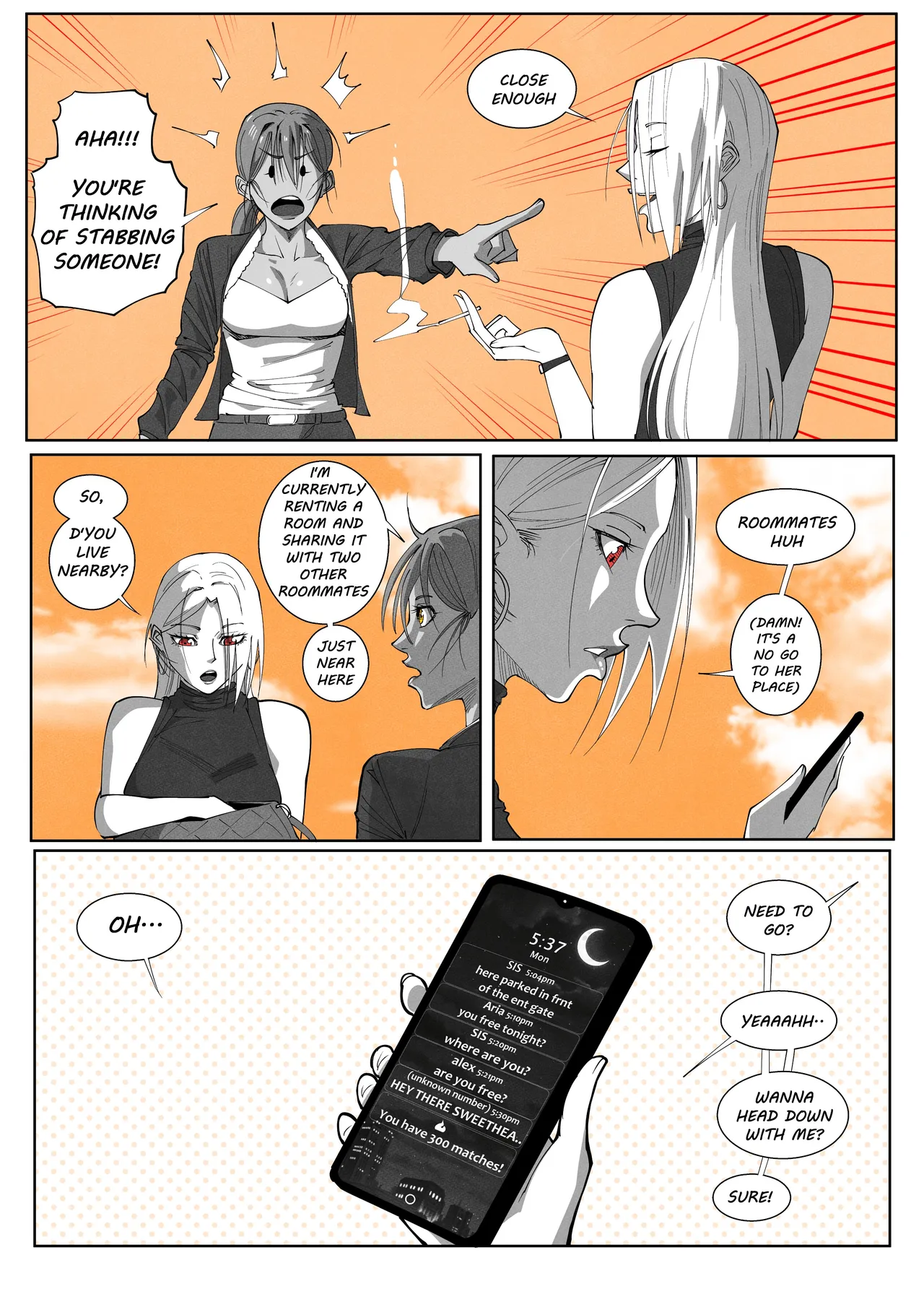 GNO: Girl's Night Out - Issue 02 Chapter 7 - page 7