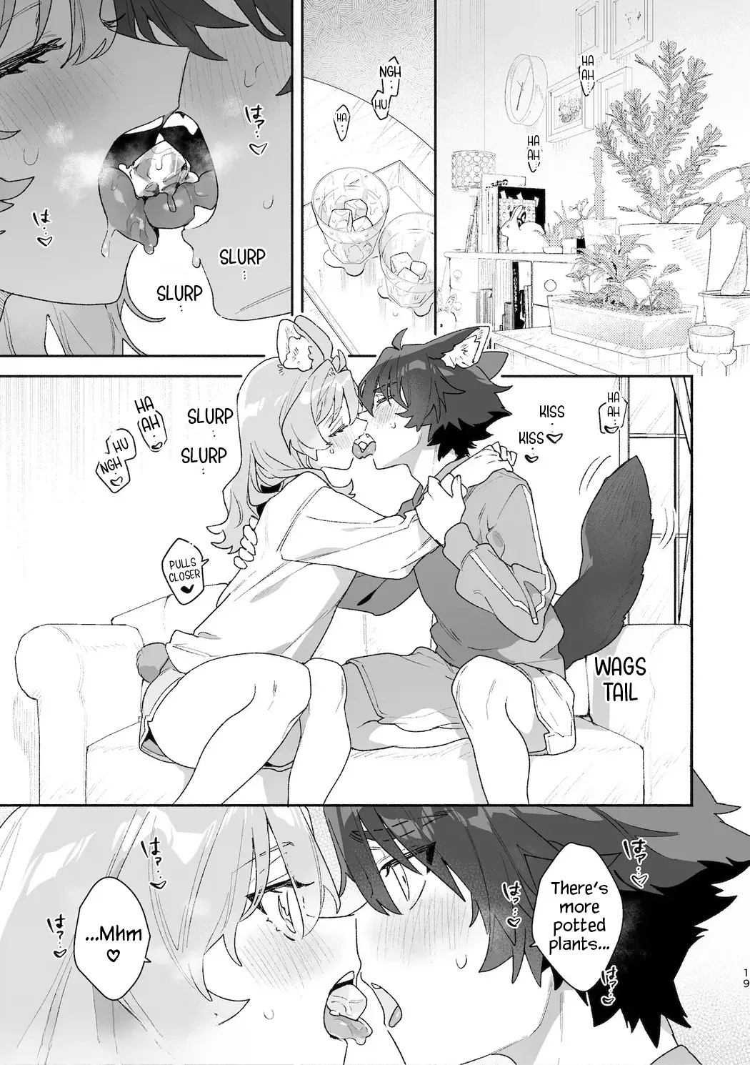 ♂ ga uke. Usagi-chan × ōkami-kun 2 Chapter 1 - page 21